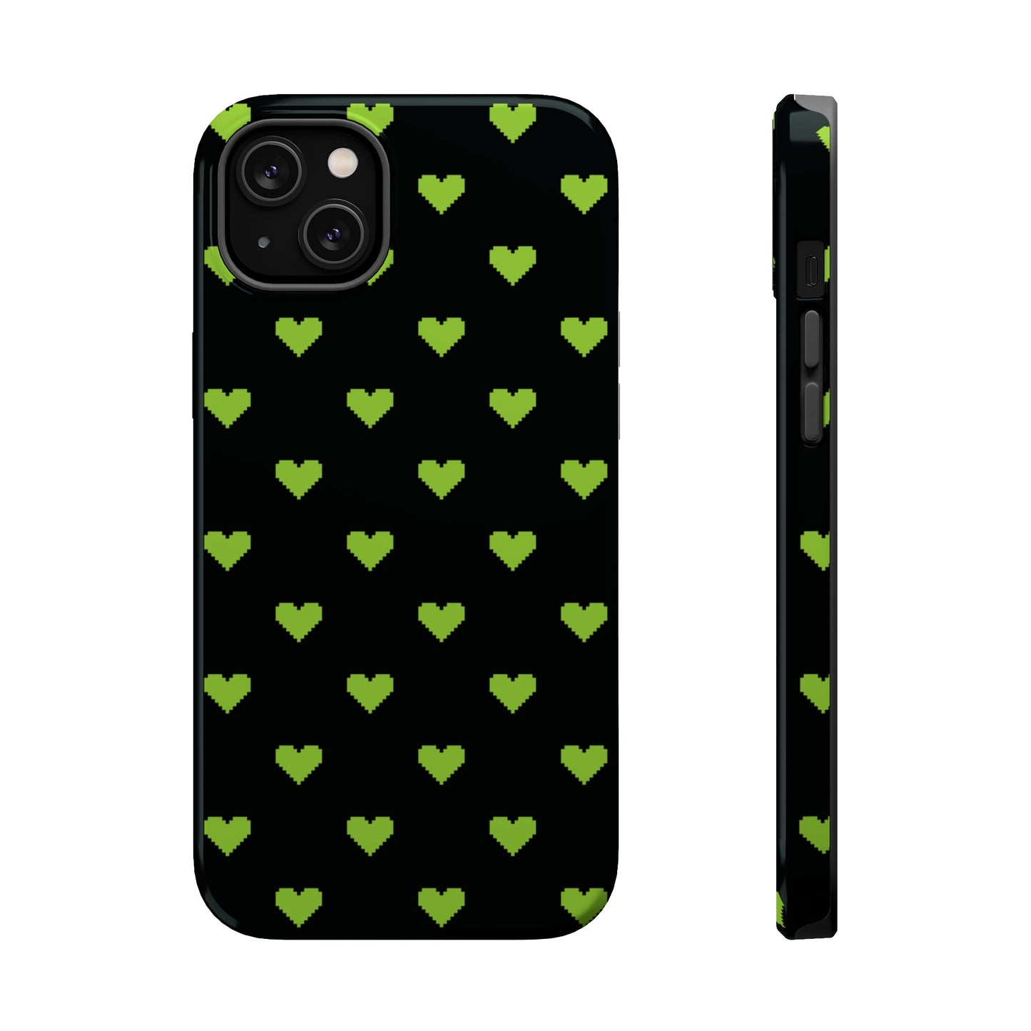 Pixelated Heart MagSafe Tough Case