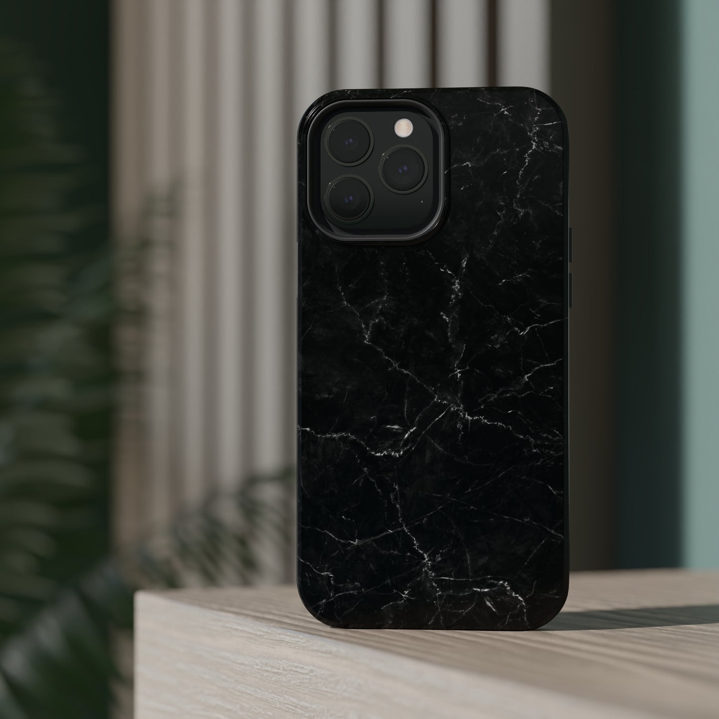 Marquina Black MagSafe Tough Case