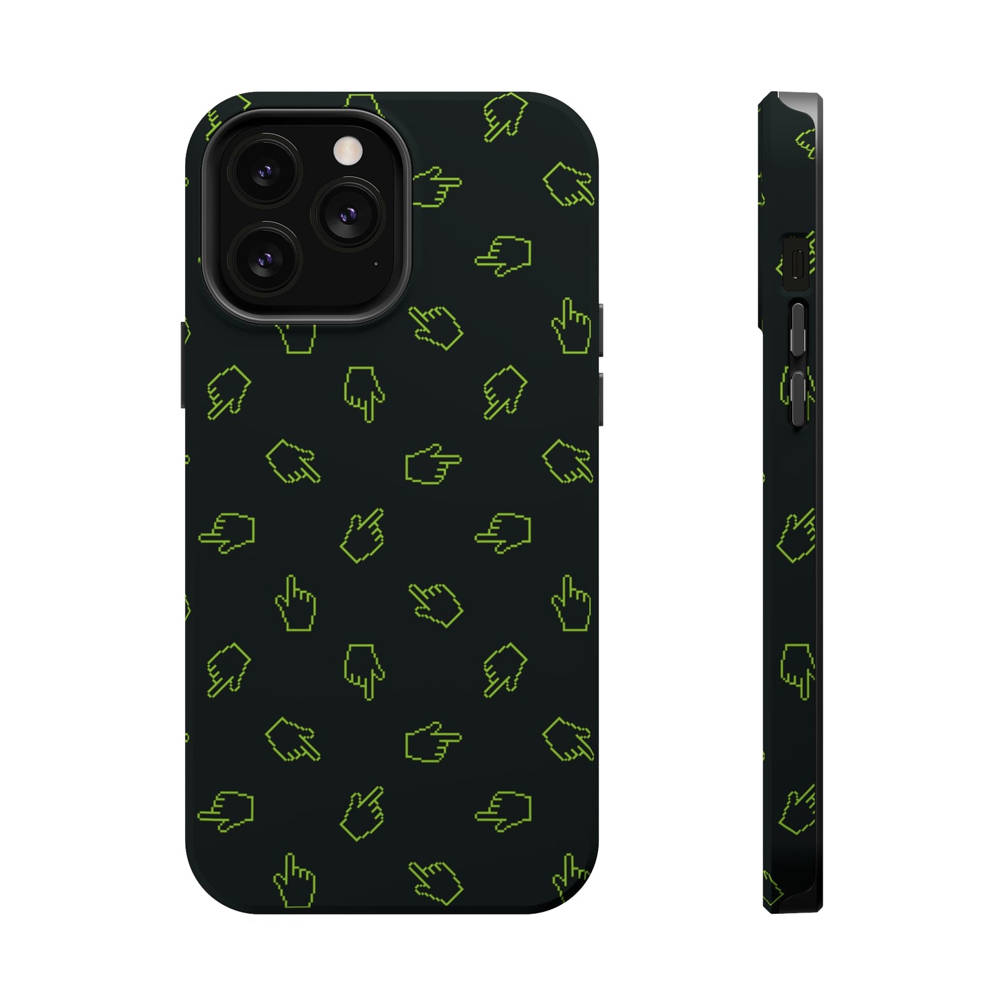 Pixelated Hand Cursor MagSafe Tough Case