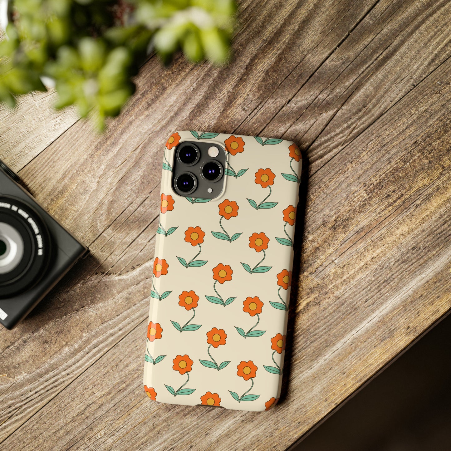 Poppy Flower Snap Case