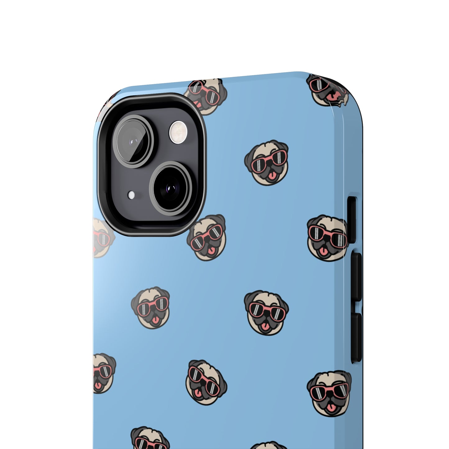 Pug Pattern Tough iPhone Case