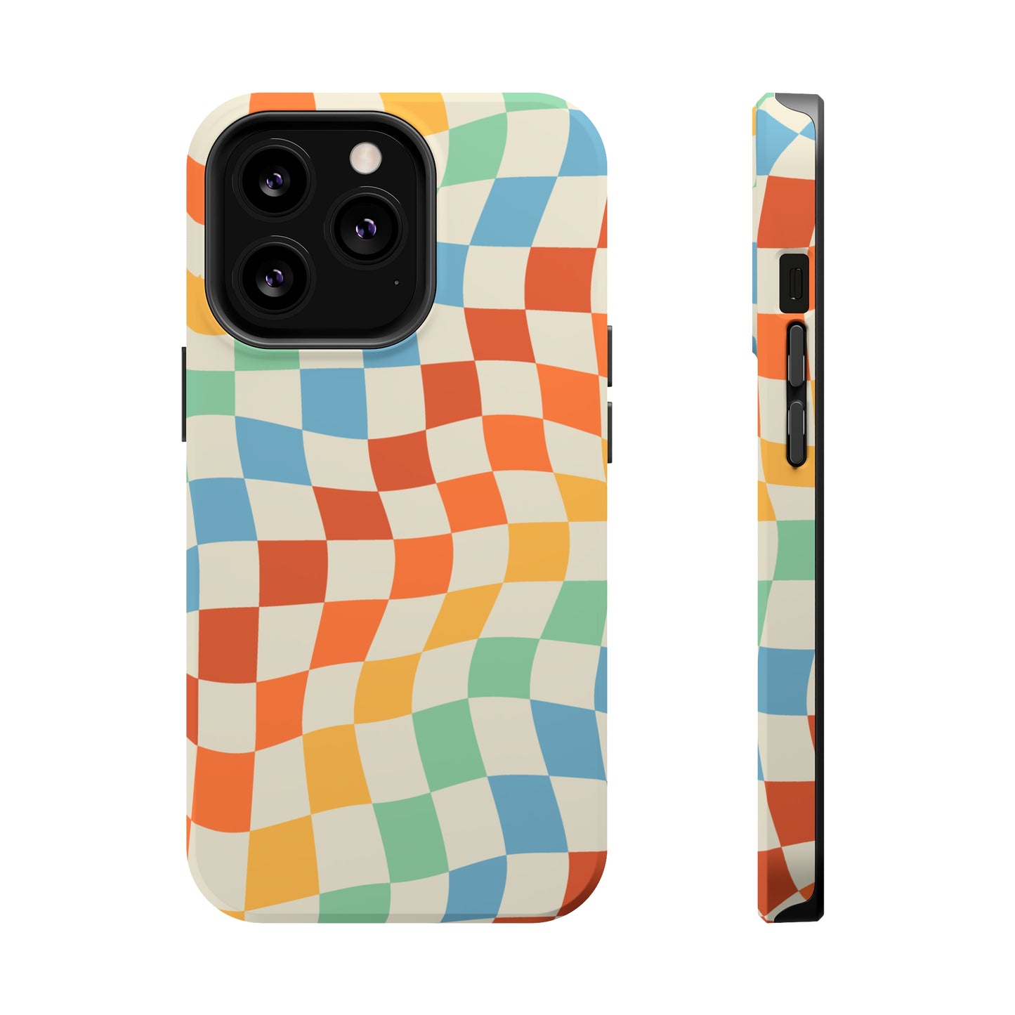 Retro Crazy Checkers MagSafe Tough Case