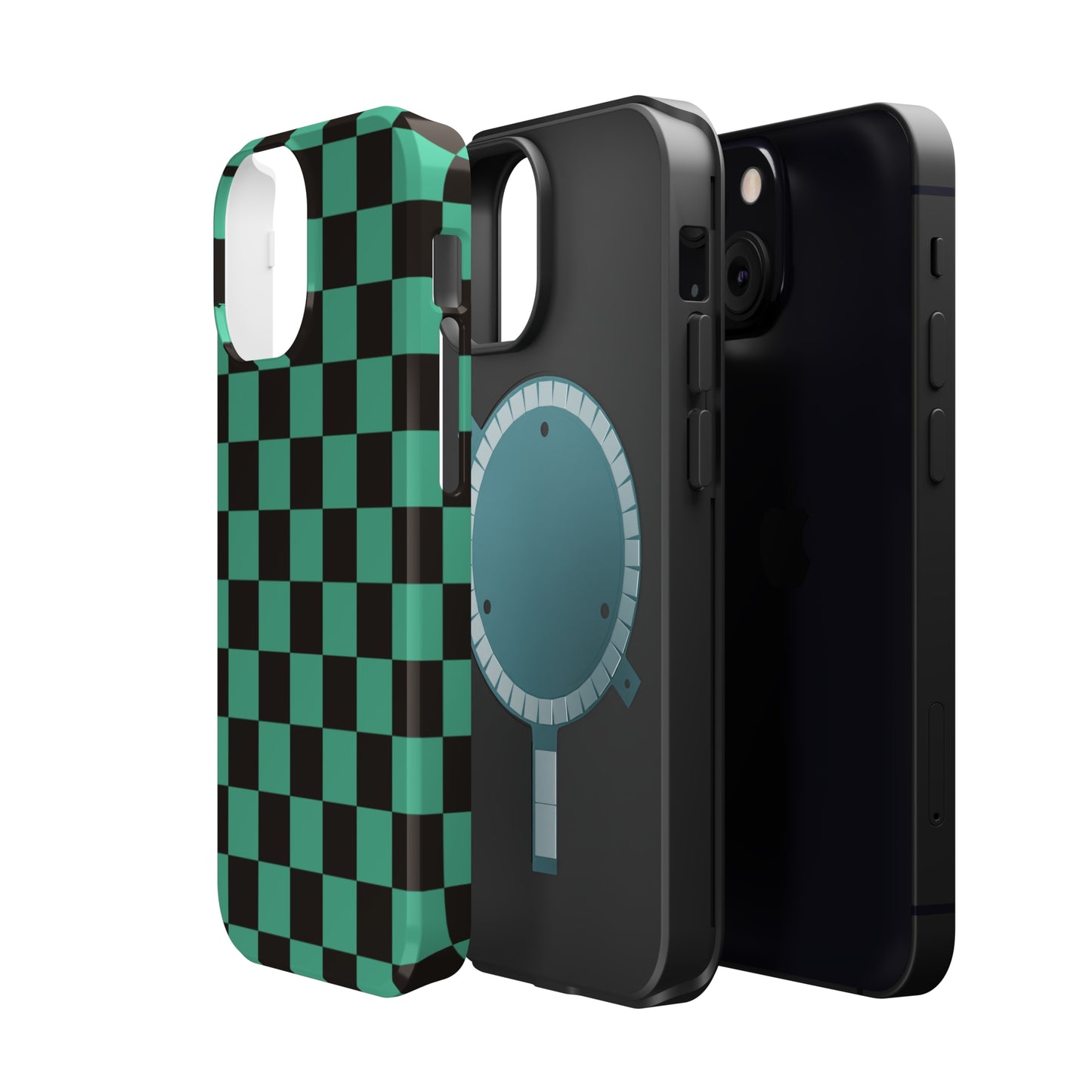 Green Checkers MagSafe Tough Case