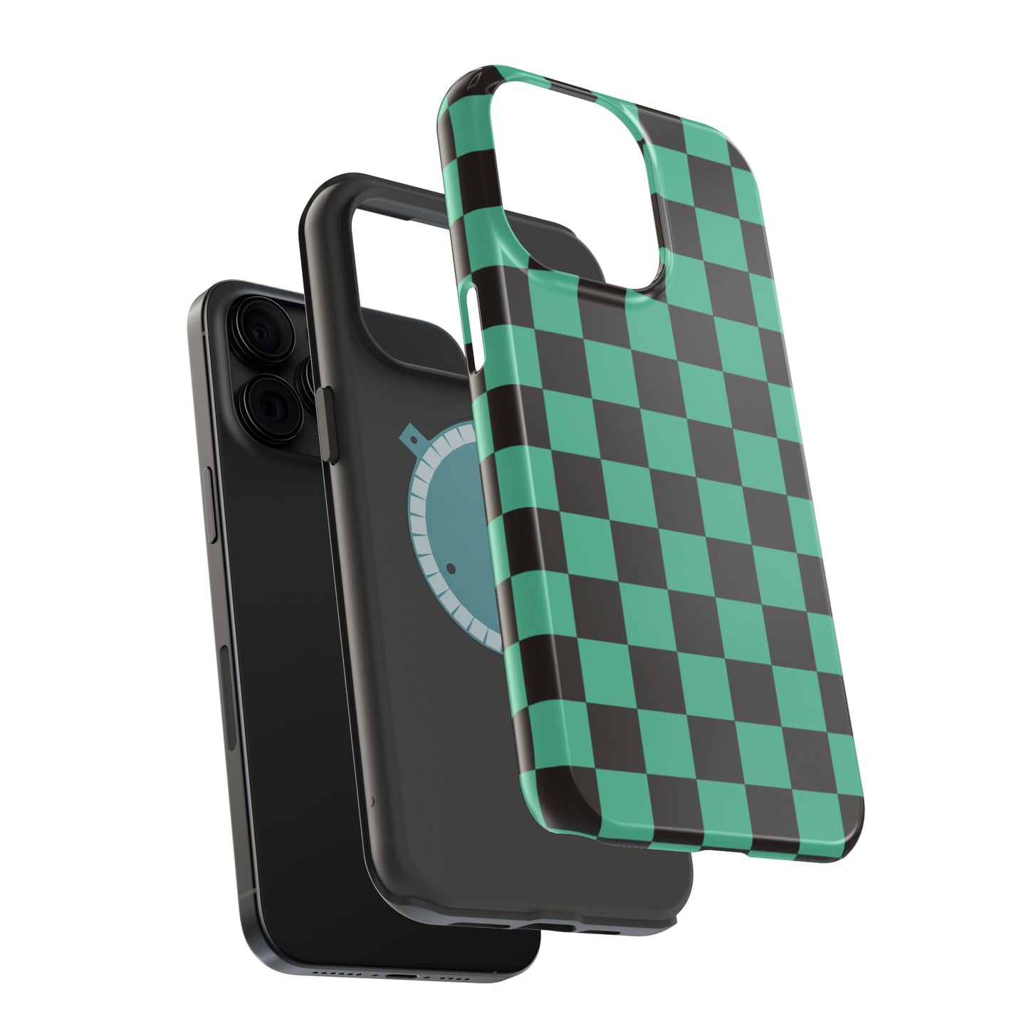 Green Checkers MagSafe Tough Case
