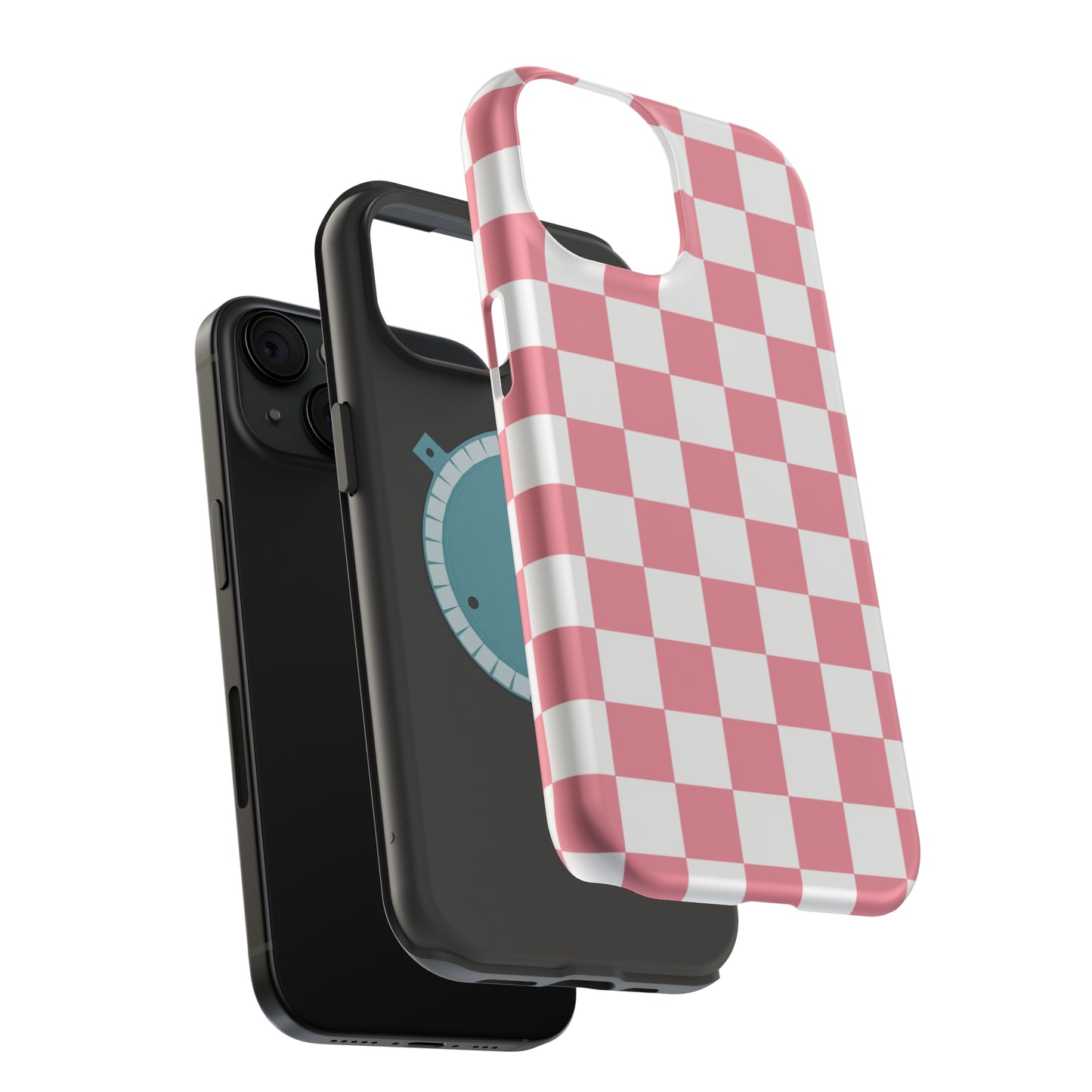 Pink Checkers MagSafe Tough Case