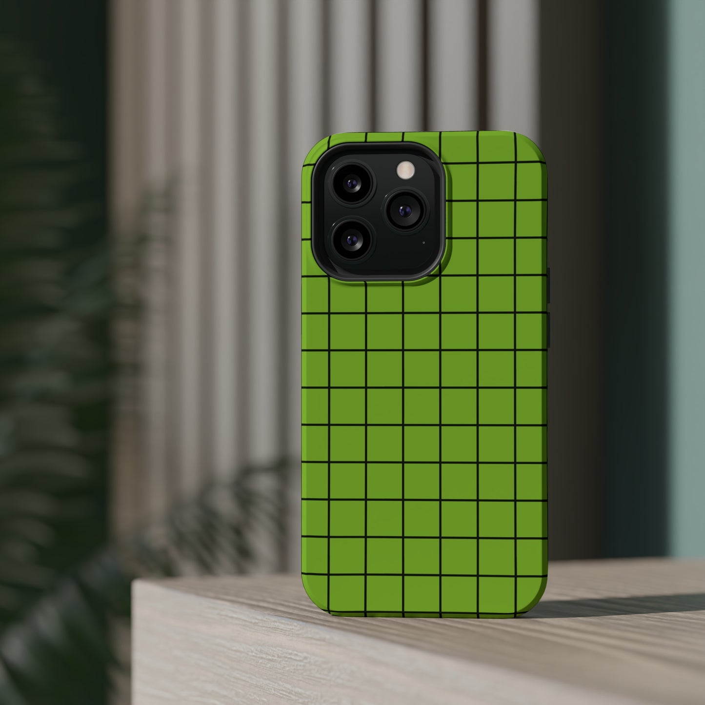 Pear Grid MagSafe Tough Case