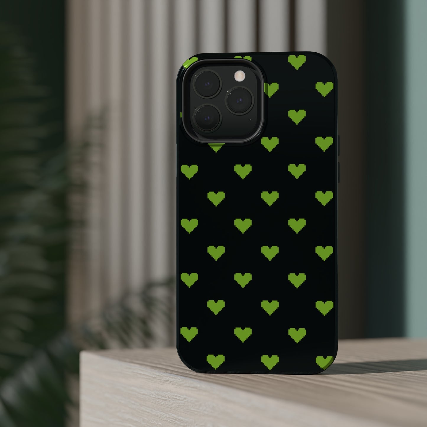 Pixelated Heart MagSafe Tough Case