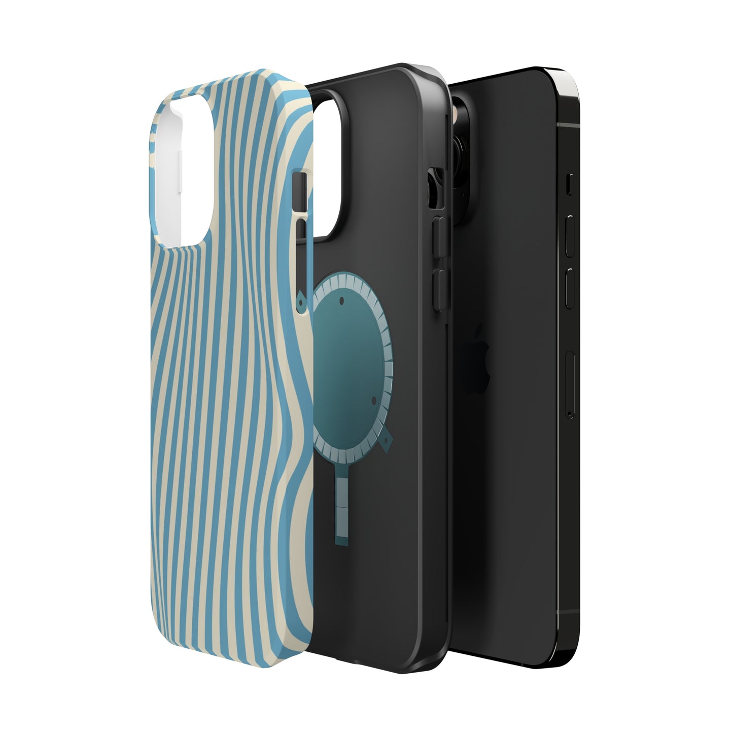 Aqua Swirl MagSafe Tough Case