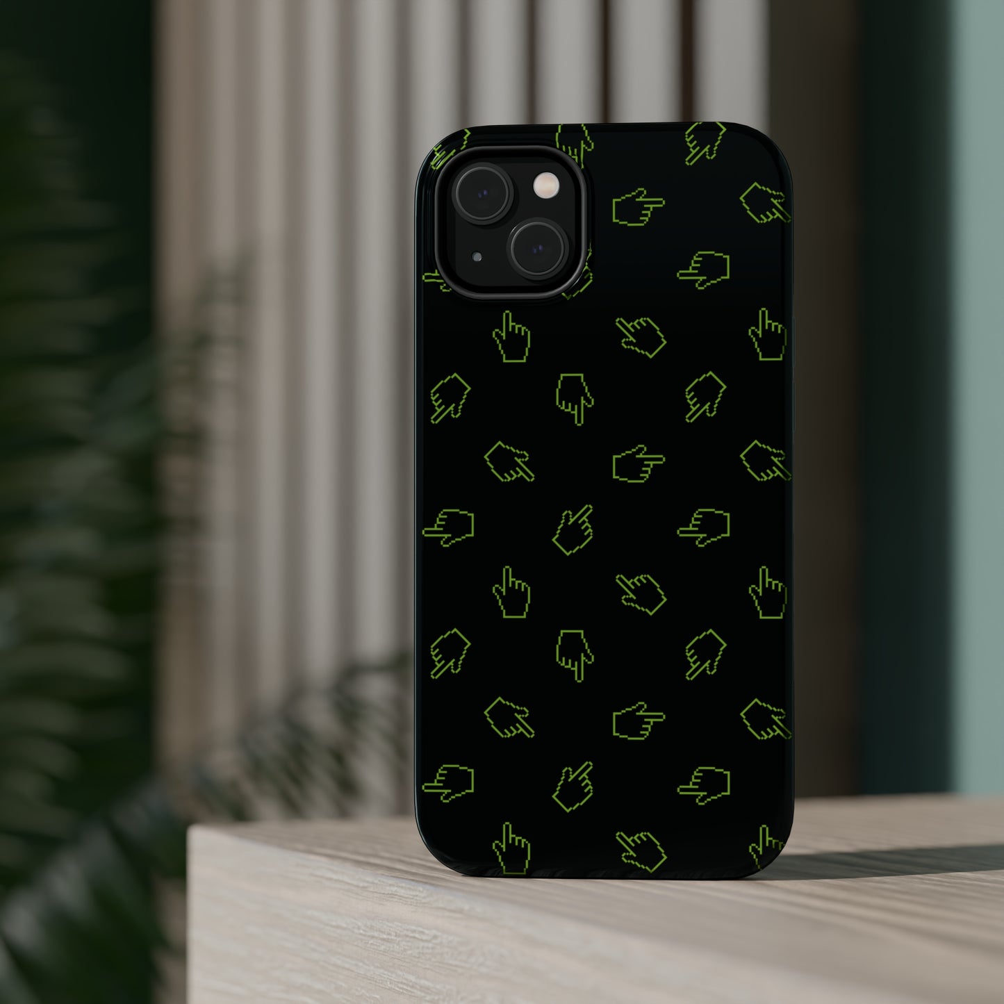 Pixelated Hand Cursor MagSafe Tough Case
