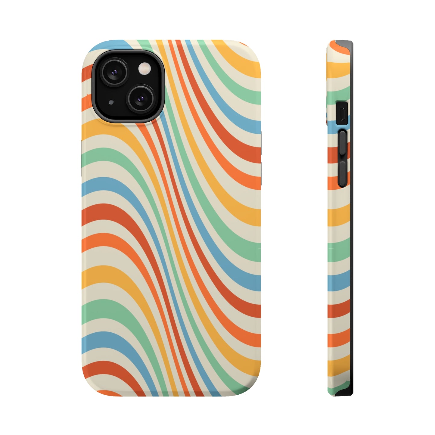 Retro Swirl MagSafe Tough Case