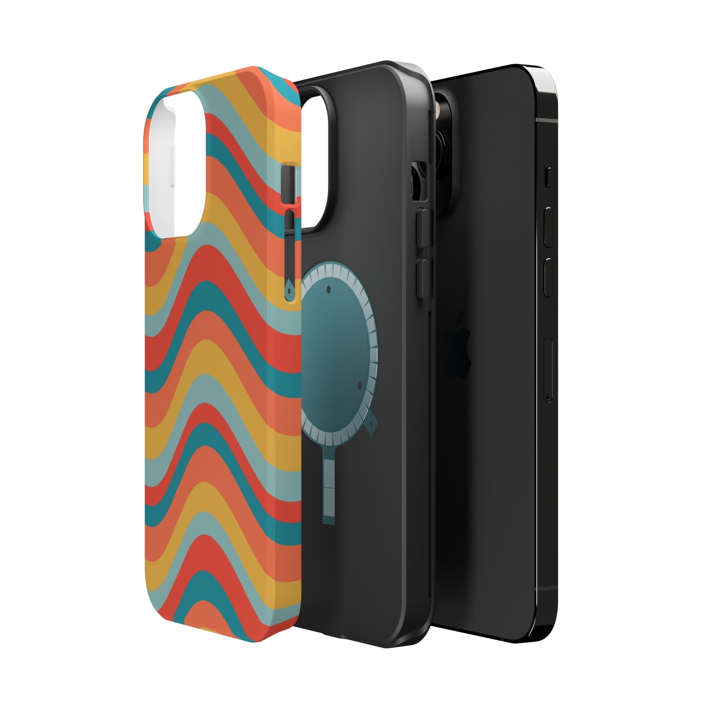Wavy Pattern MagSafe Tough Case