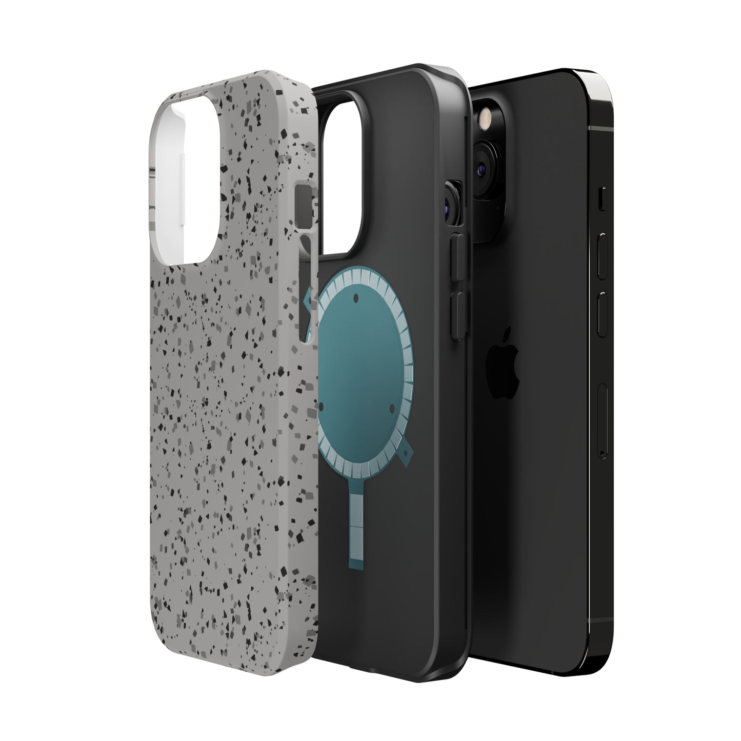Grey Terrazzo MagSafe Tough Case
