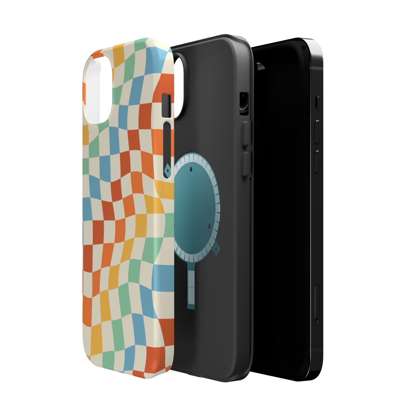 Retro Crazy Checkers MagSafe Tough Case