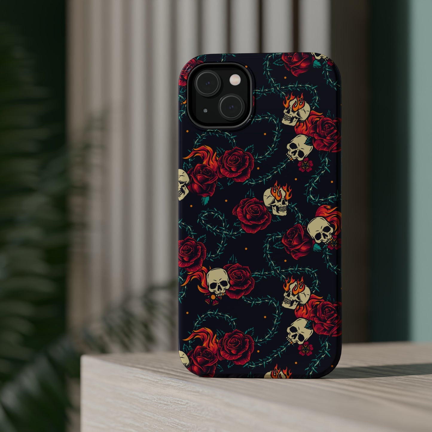 Skulls & Roses MagSafe Tough Case