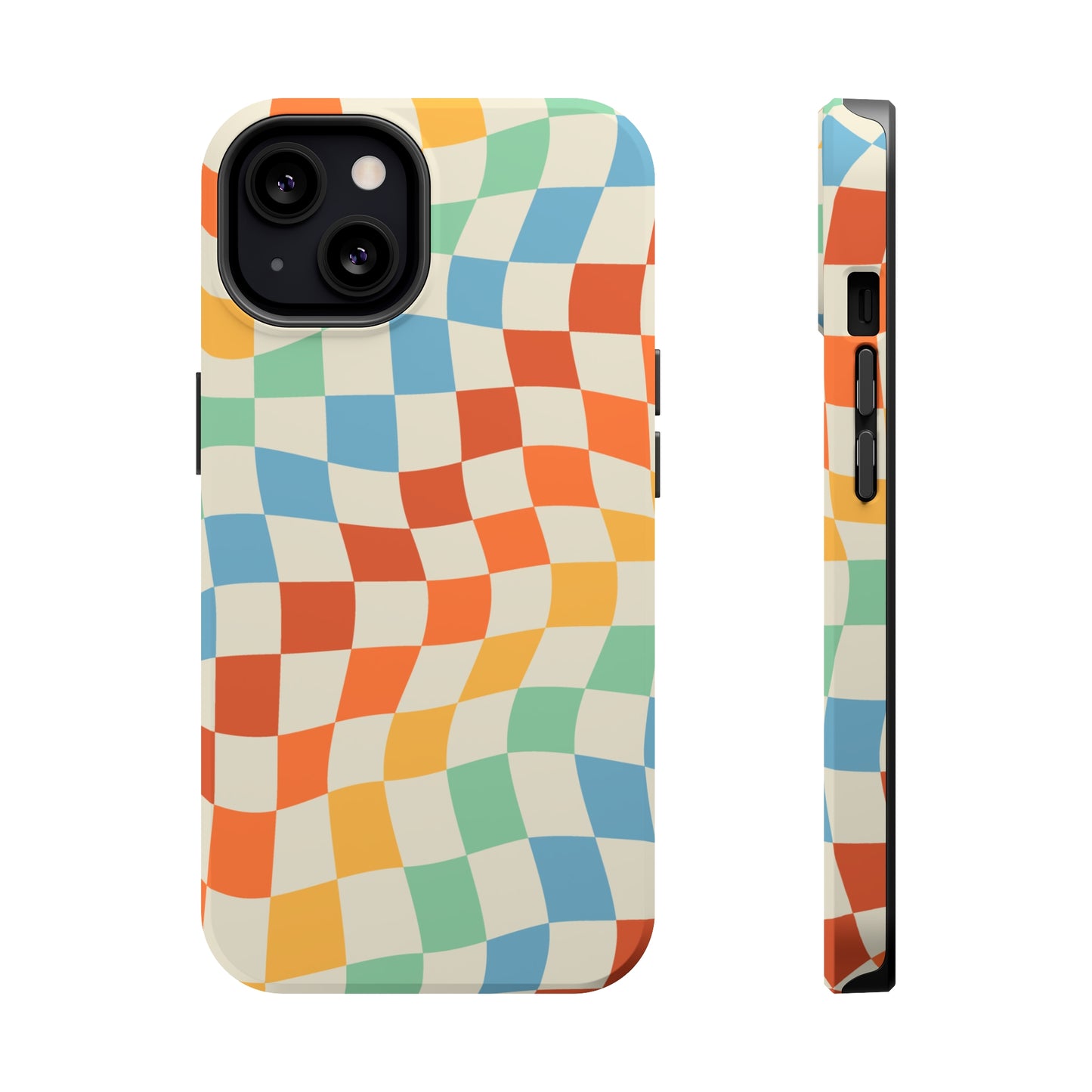 Retro Crazy Checkers MagSafe Tough Case