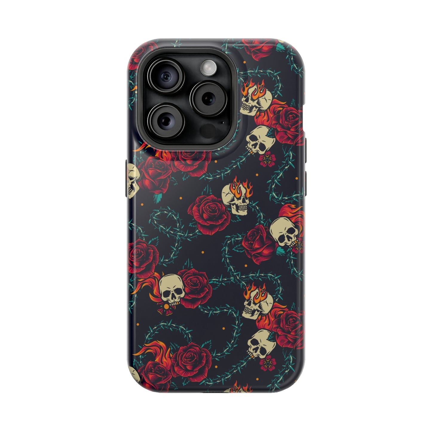 Skulls & Roses MagSafe Tough Case