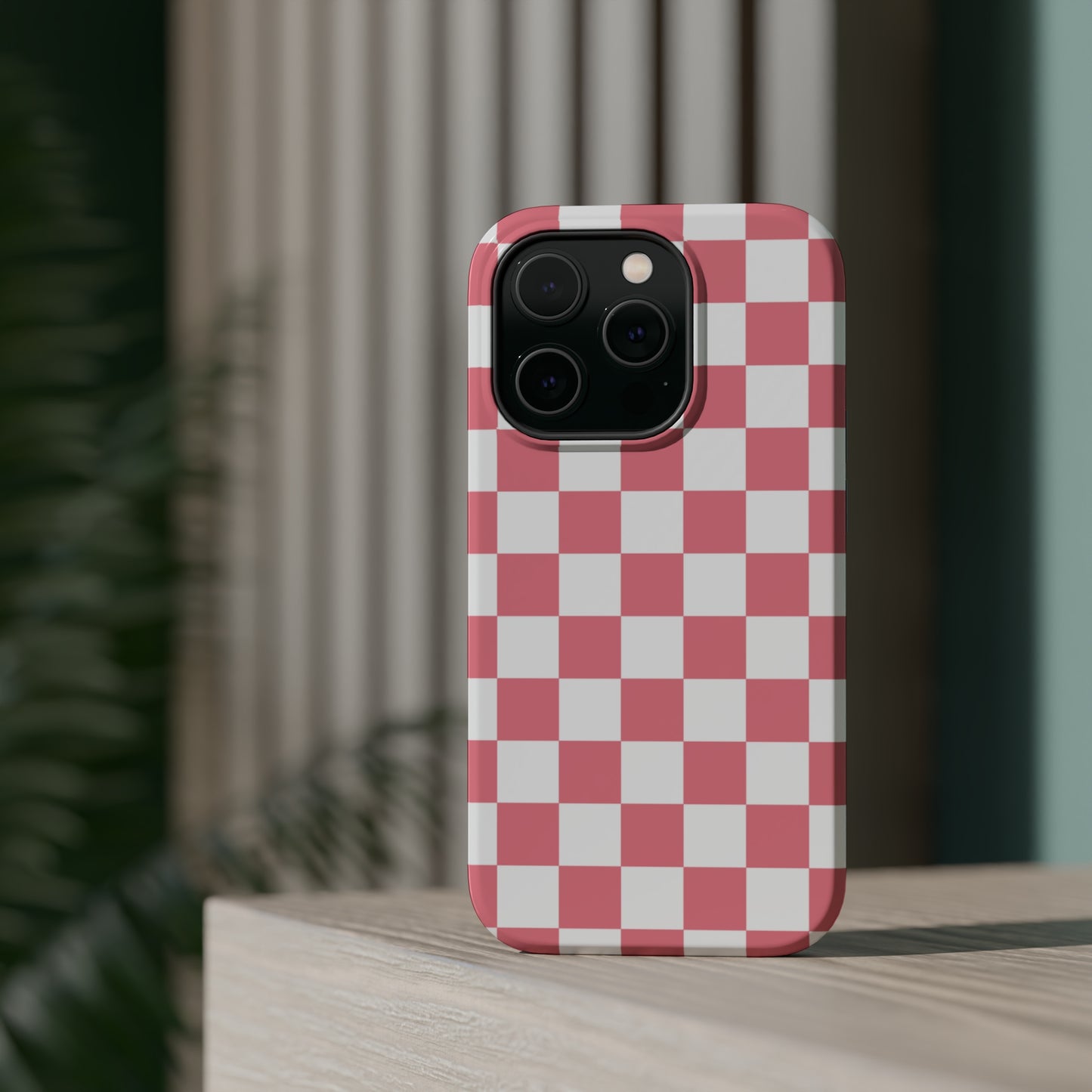 Pink Checkers MagSafe Tough Case