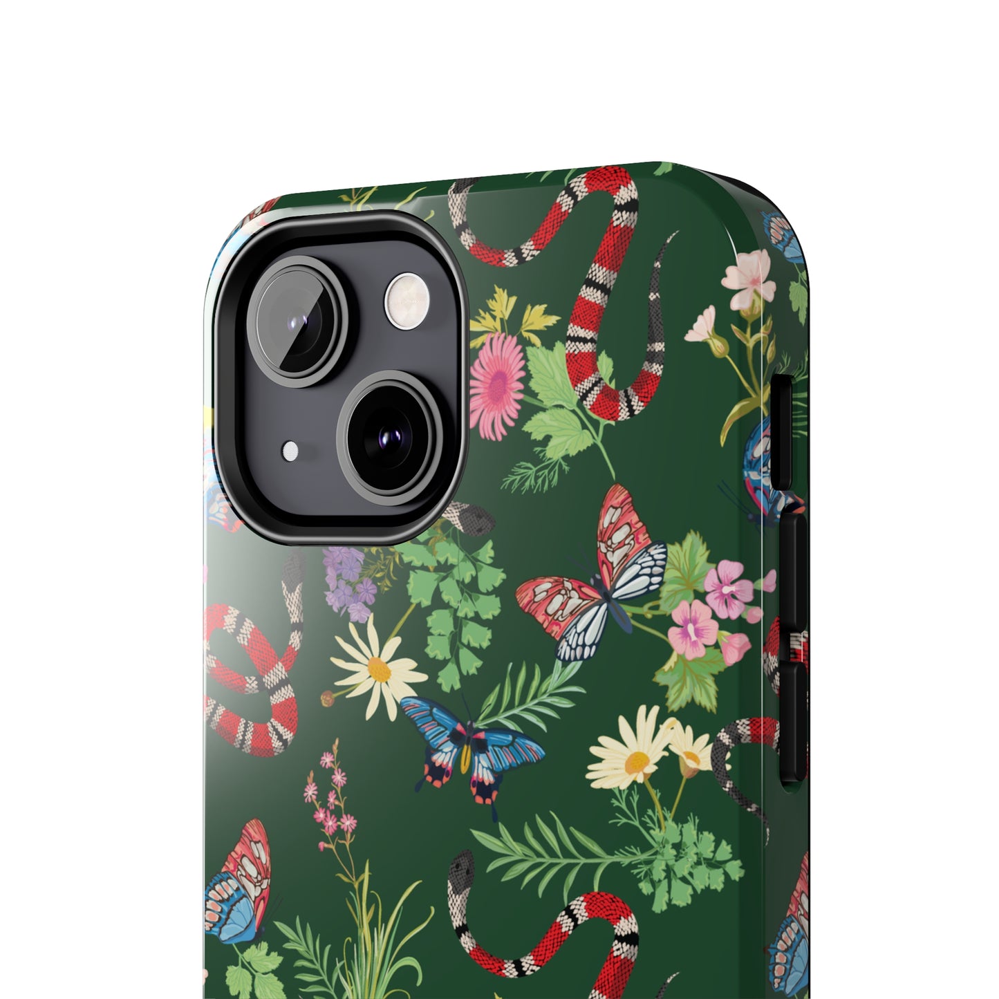 Tropical Chaos Pattern Tough iPhone Case