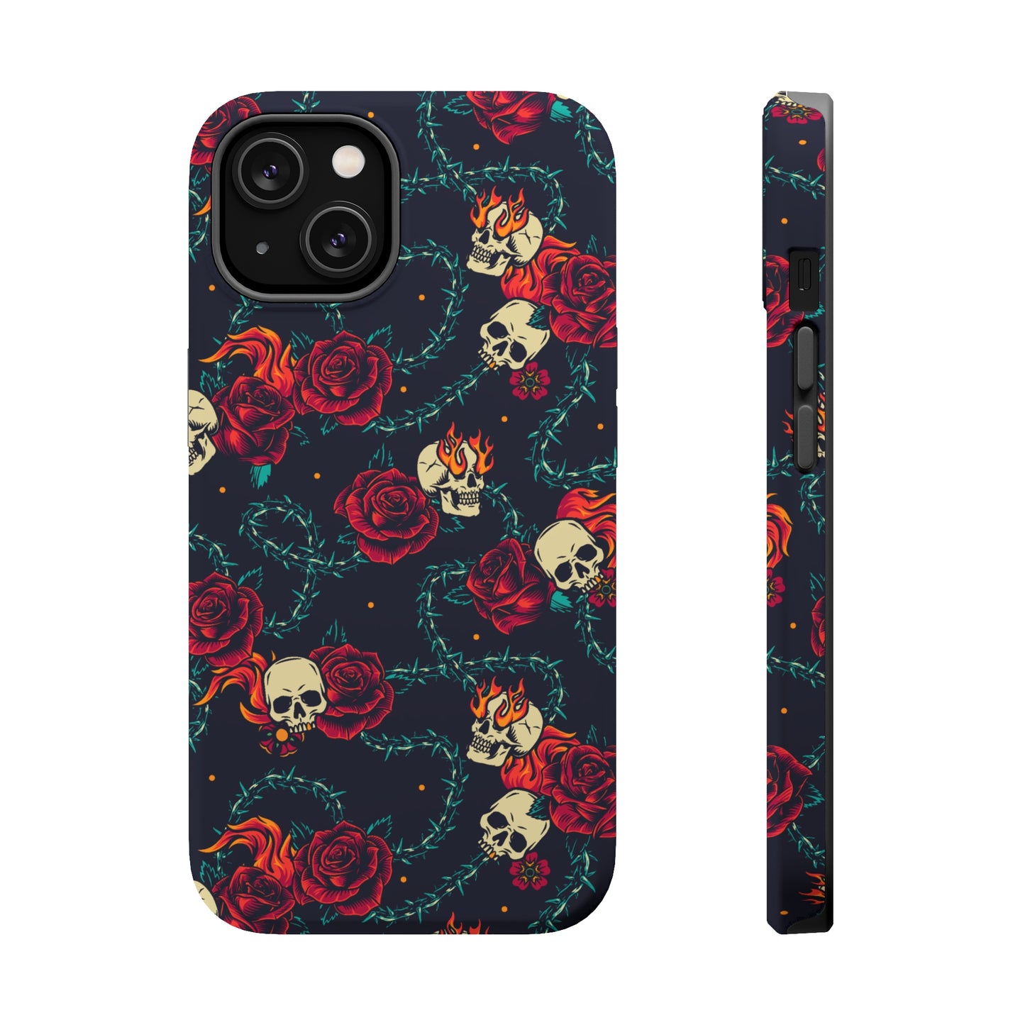 Skulls & Roses MagSafe Tough Case