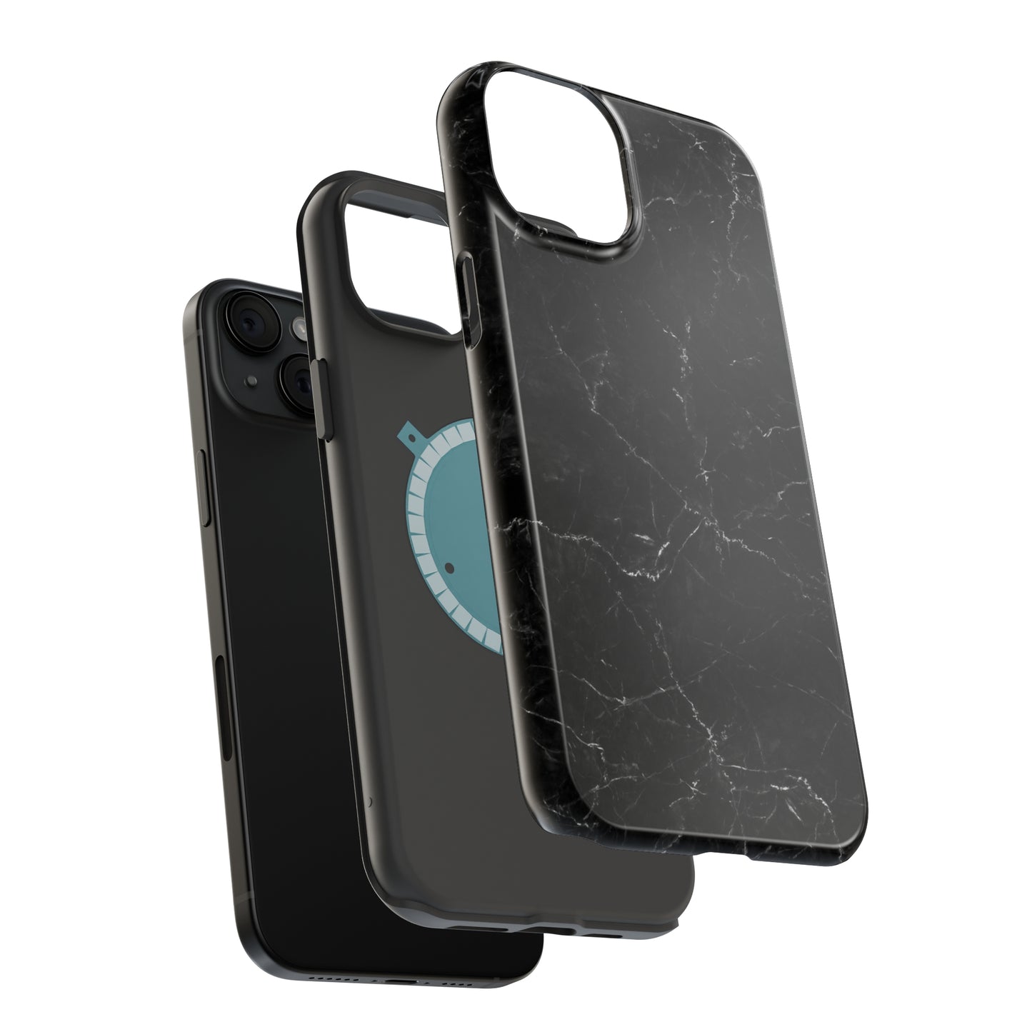 Marquina Black MagSafe Tough Case