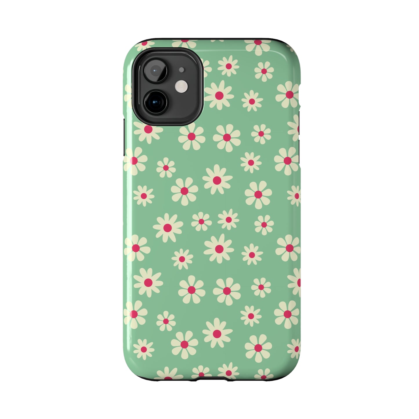 Retro Floral Tough iPhone Case