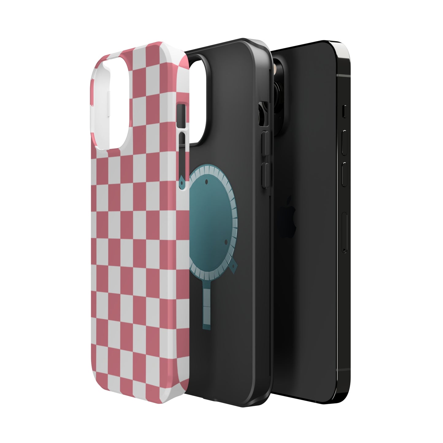 Pink Checkers MagSafe Tough Case