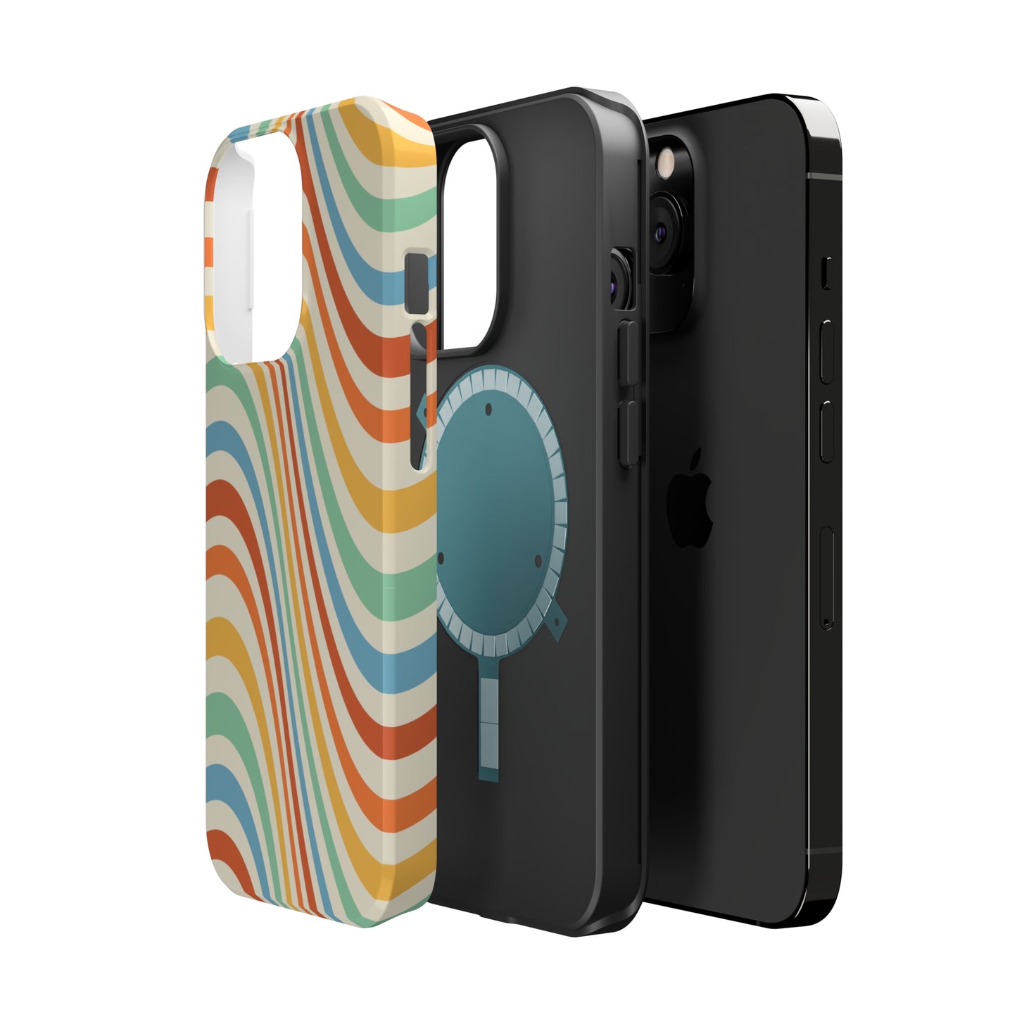 Retro Swirl MagSafe Tough Case