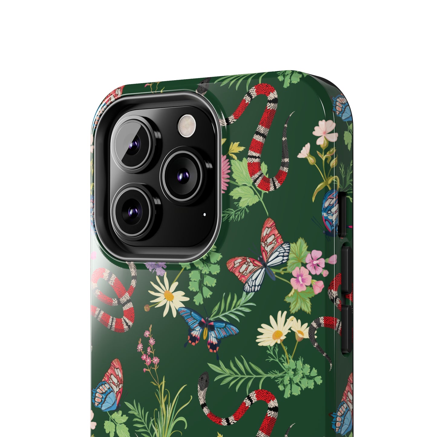 Tropical Chaos Pattern Tough iPhone Case