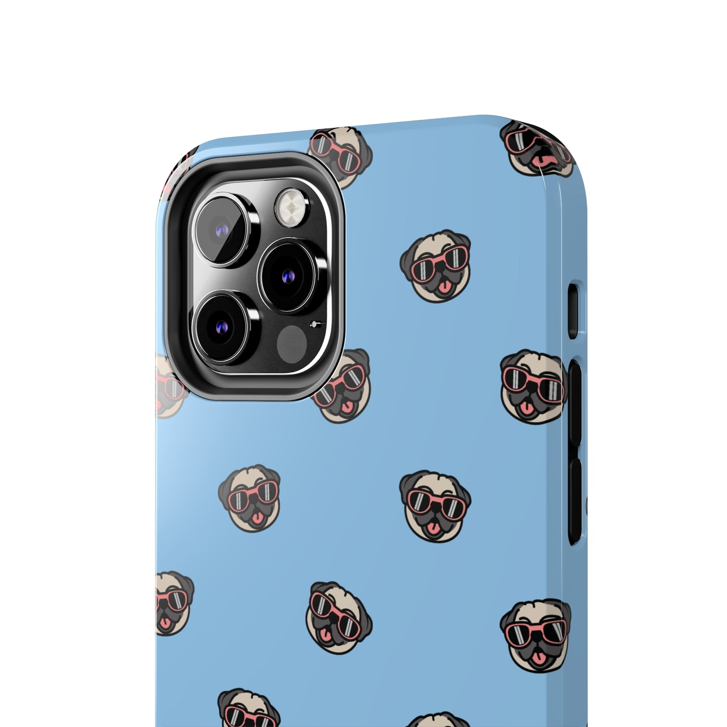 Pug Pattern Tough iPhone Case