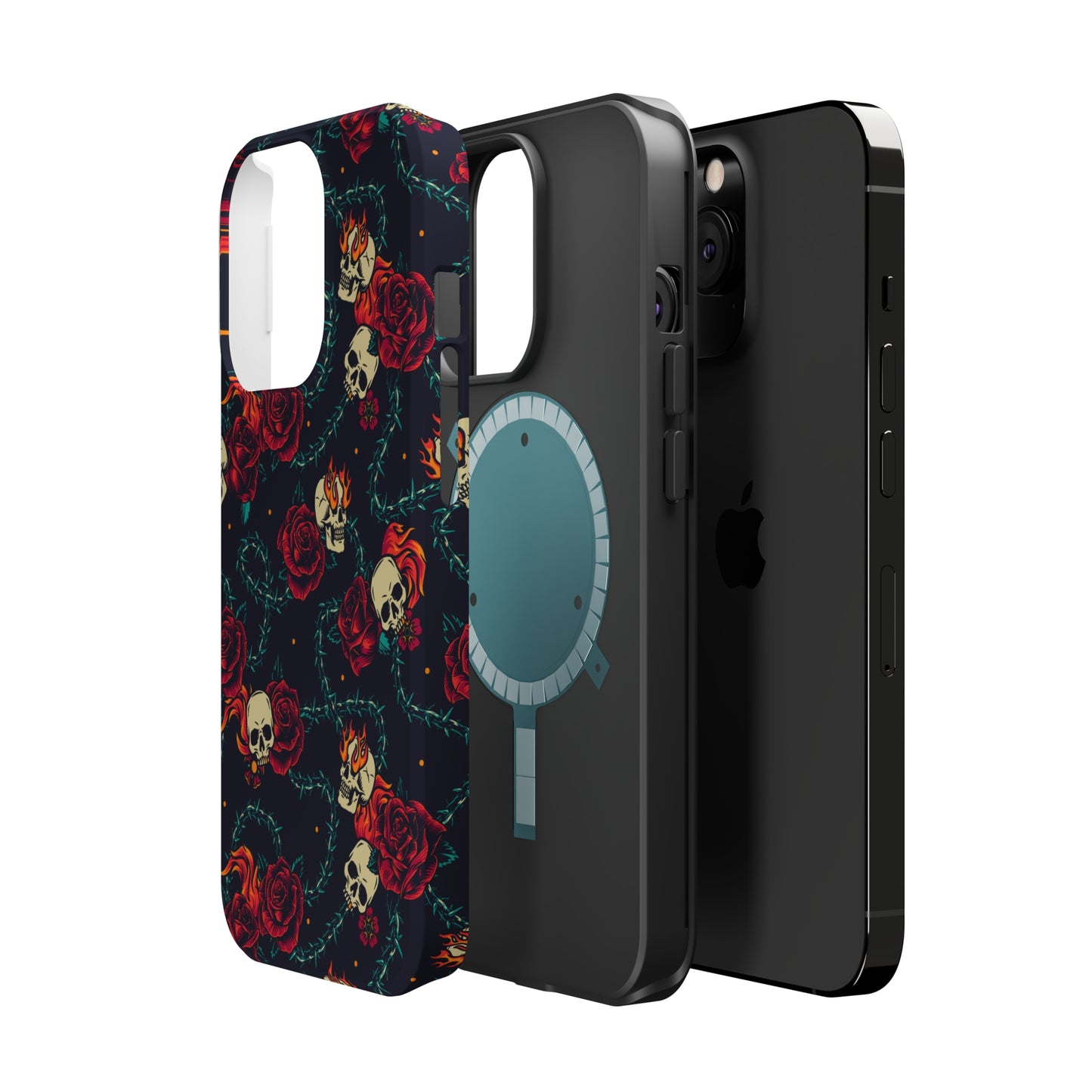 Skulls & Roses MagSafe Tough Case