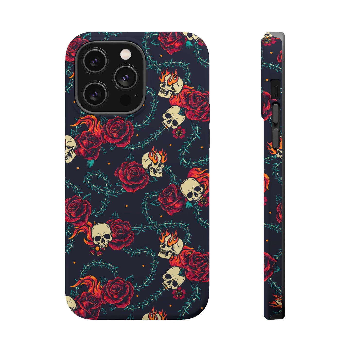 Skulls & Roses MagSafe Tough Case