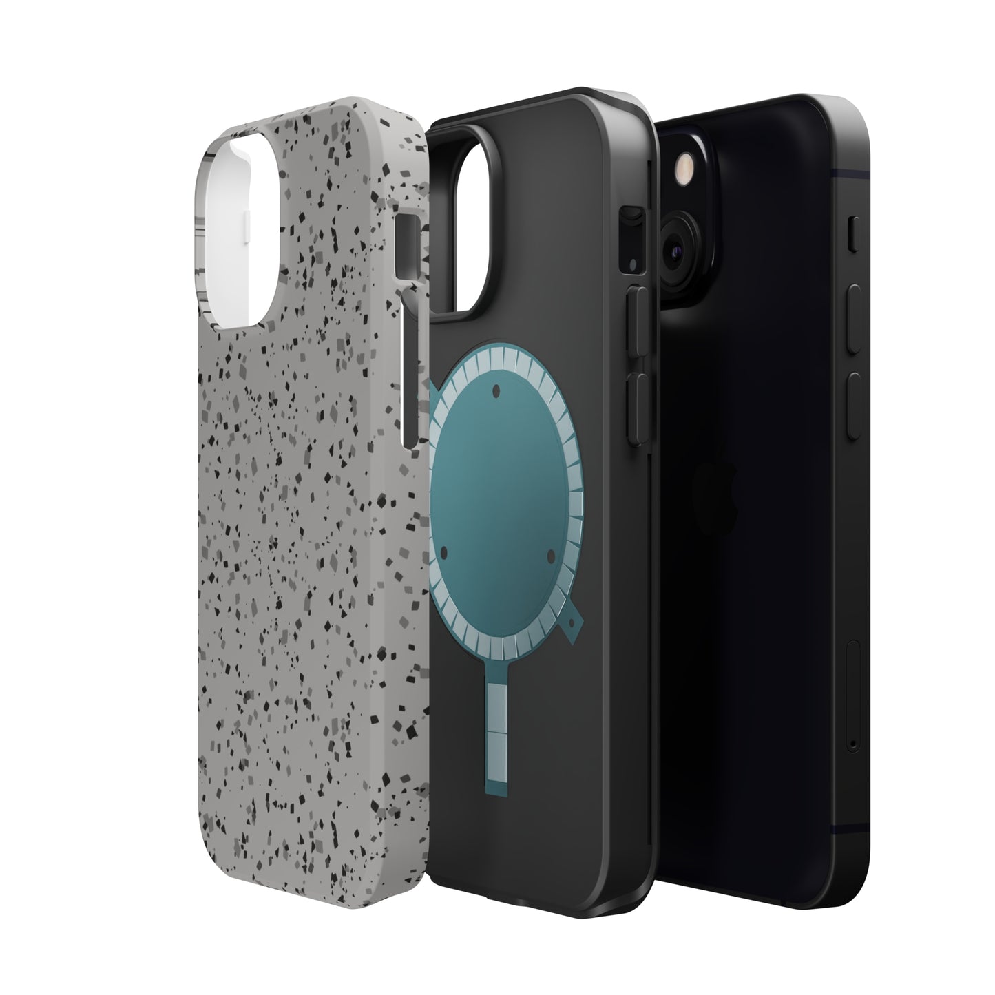 Grey Terrazzo MagSafe Tough Case
