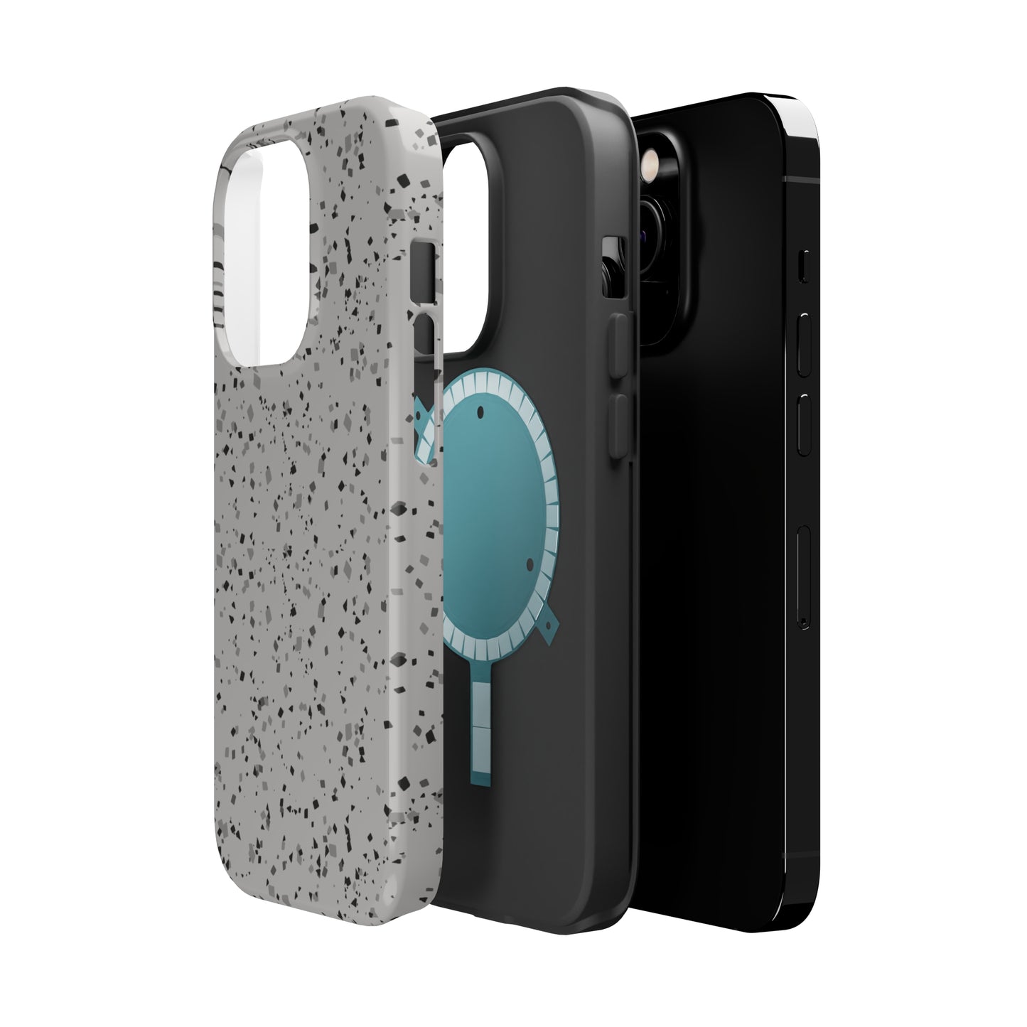 Grey Terrazzo MagSafe Tough Case