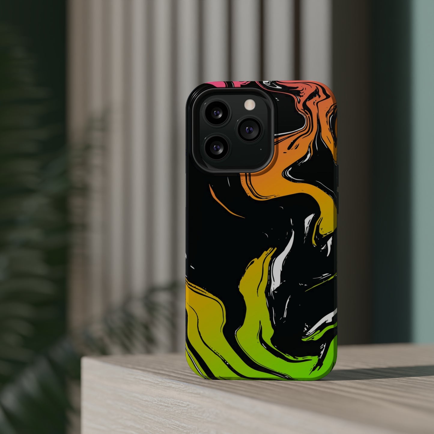 Acid marble pattern MagSafe Tough Case