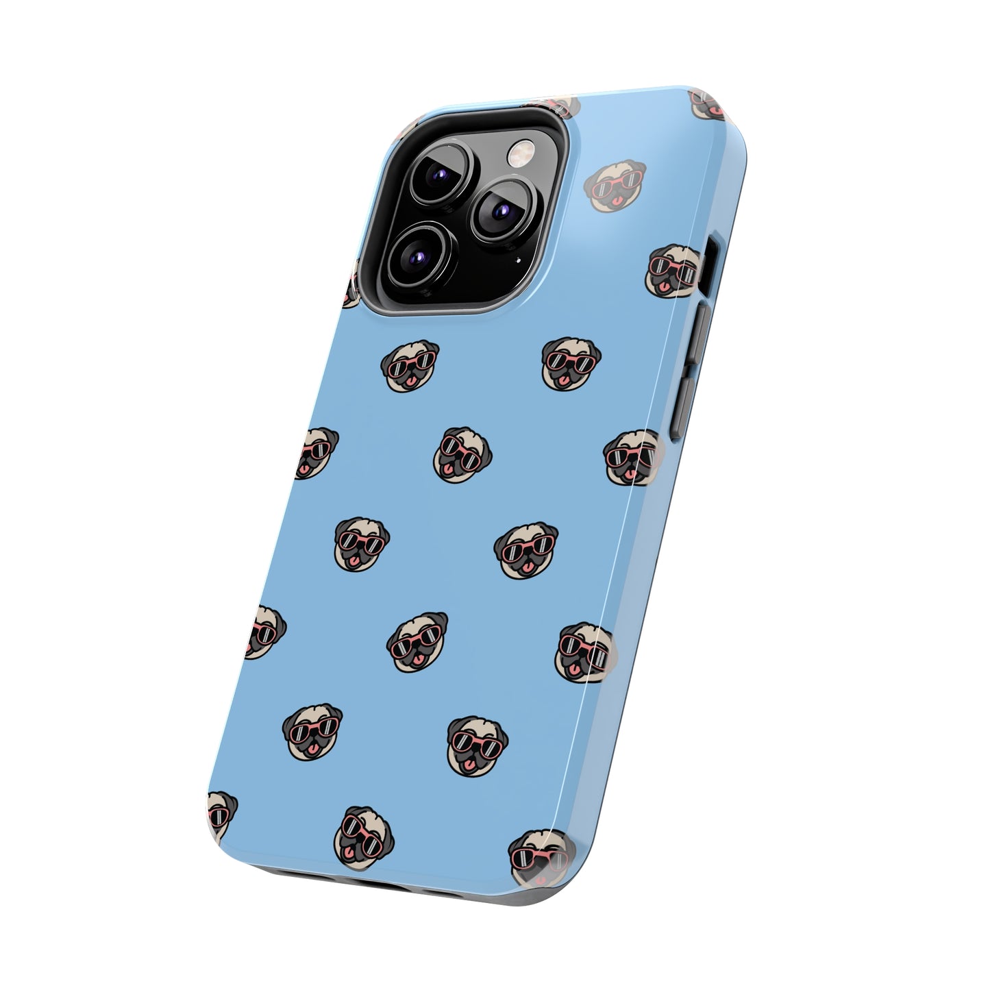 Pug Pattern Tough iPhone Case
