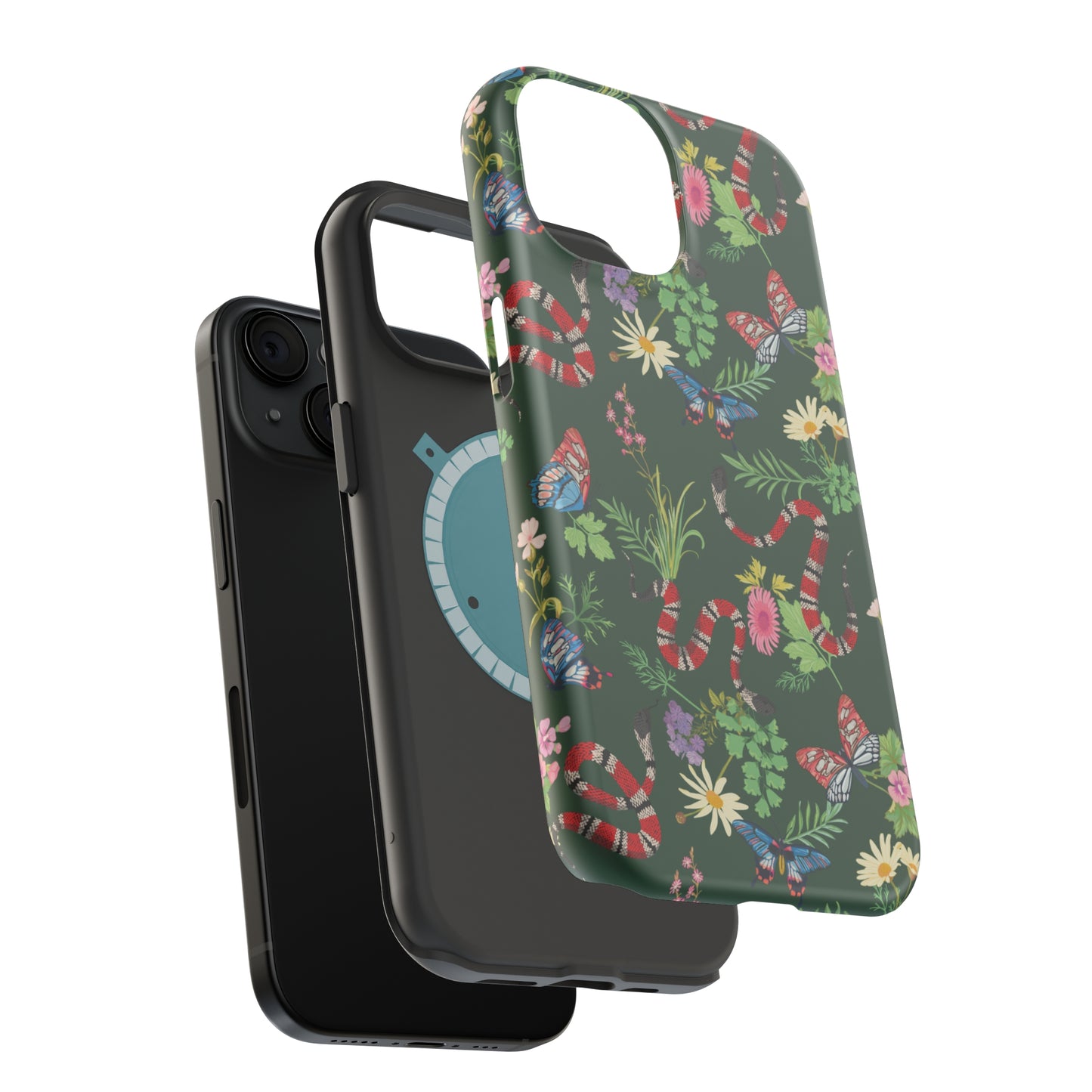 Tropical Chaos Pattern MagSafe Tough Case