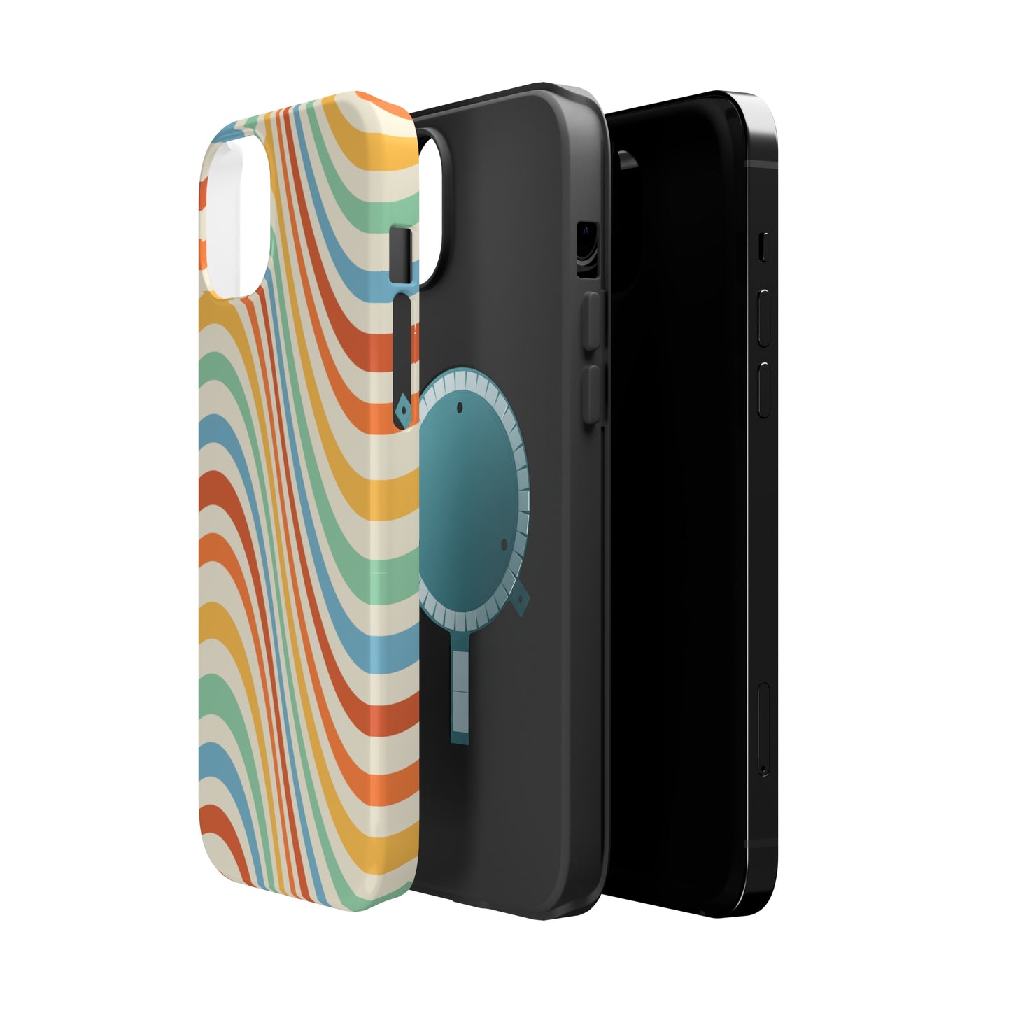 Retro Swirl MagSafe Tough Case