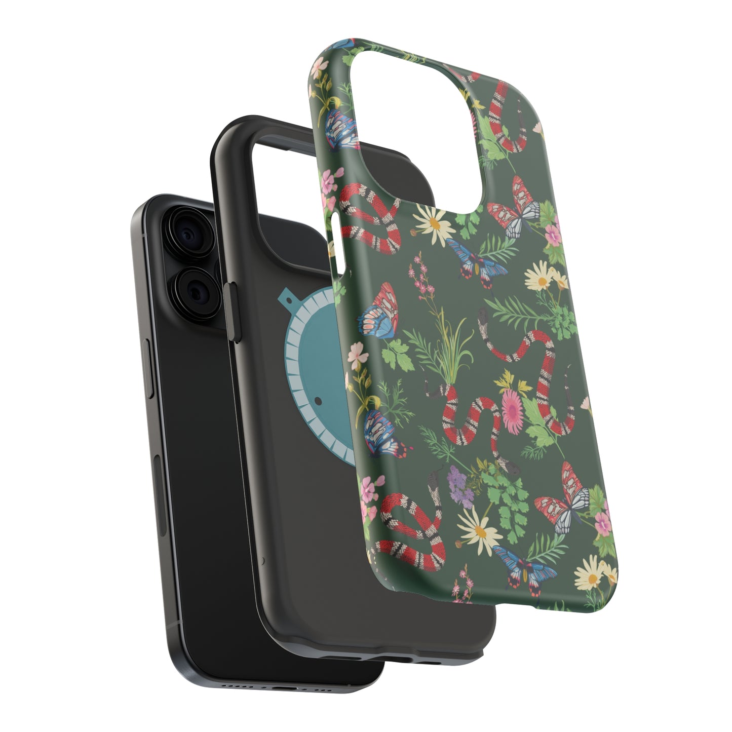 Tropical Chaos Pattern MagSafe Tough Case