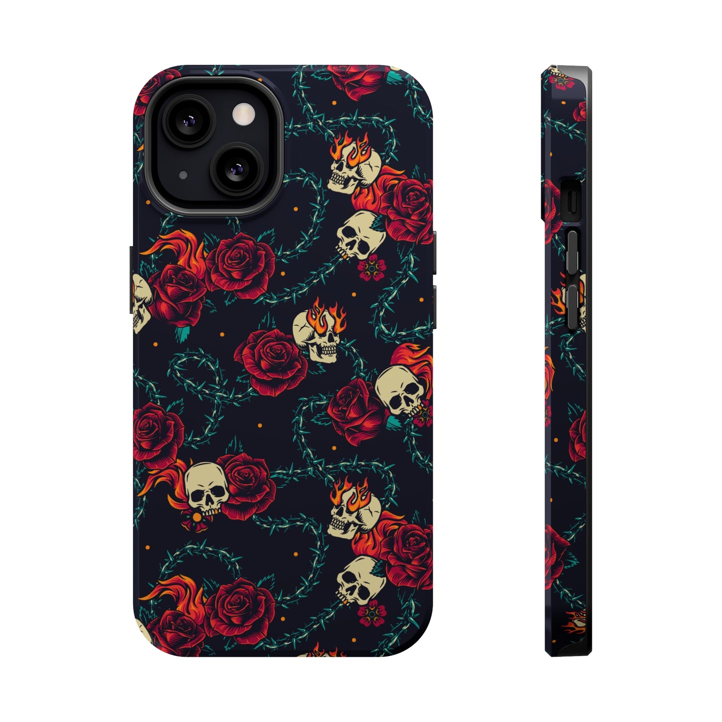 Skulls & Roses MagSafe Tough Case