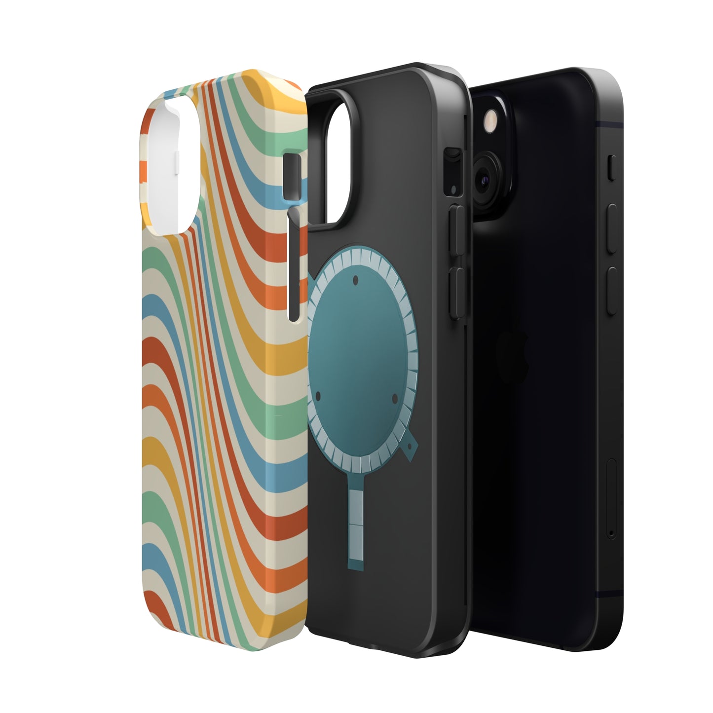 Retro Swirl MagSafe Tough Case