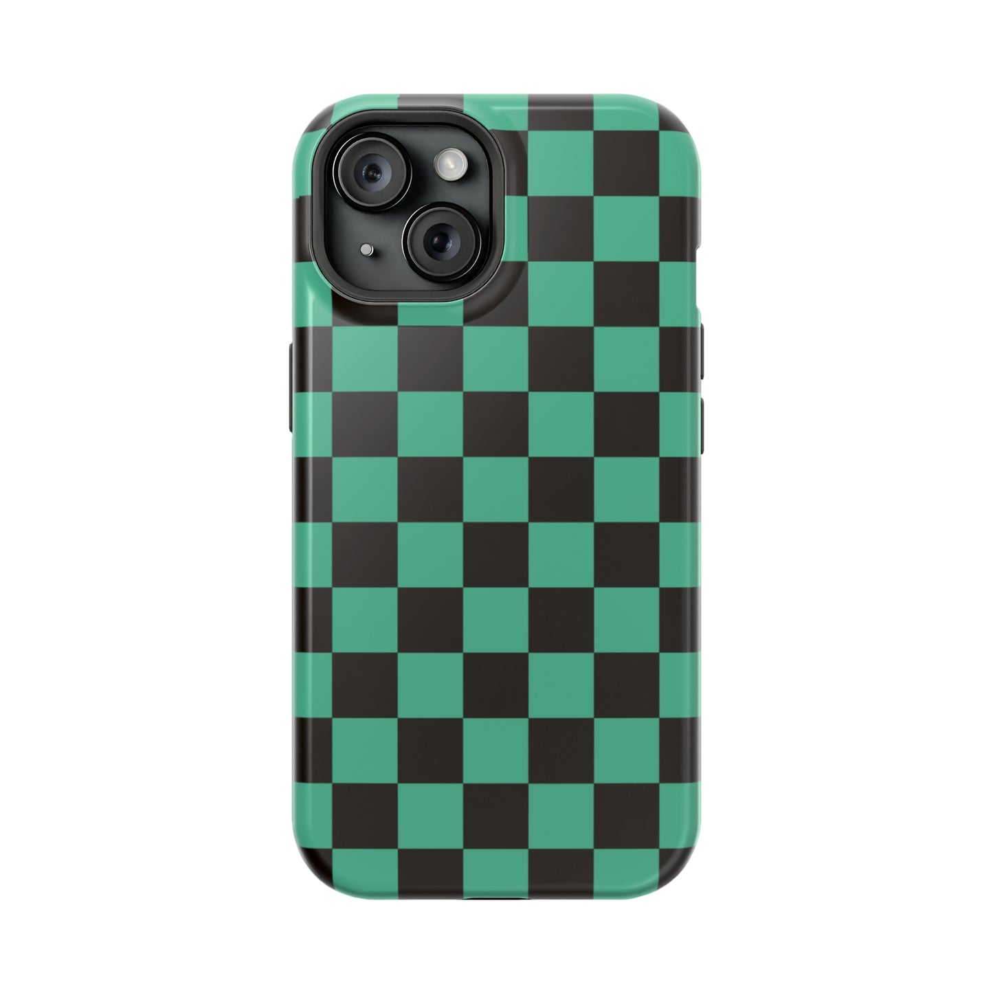 Green Checkers MagSafe Tough Case