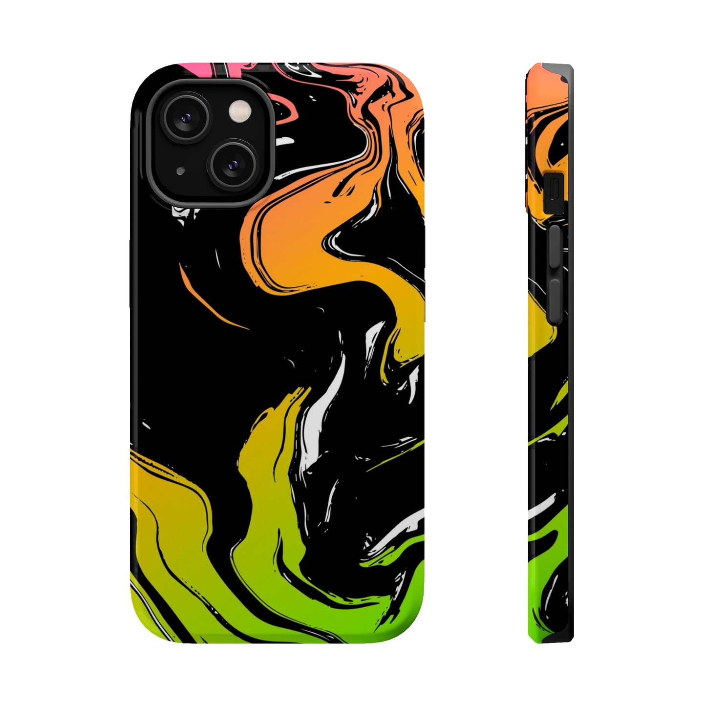 Acid marble pattern MagSafe Tough Case