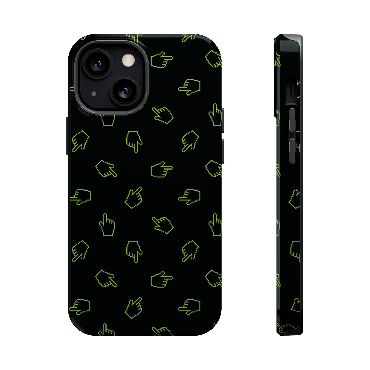 Pixelated Hand Cursor MagSafe Tough Case