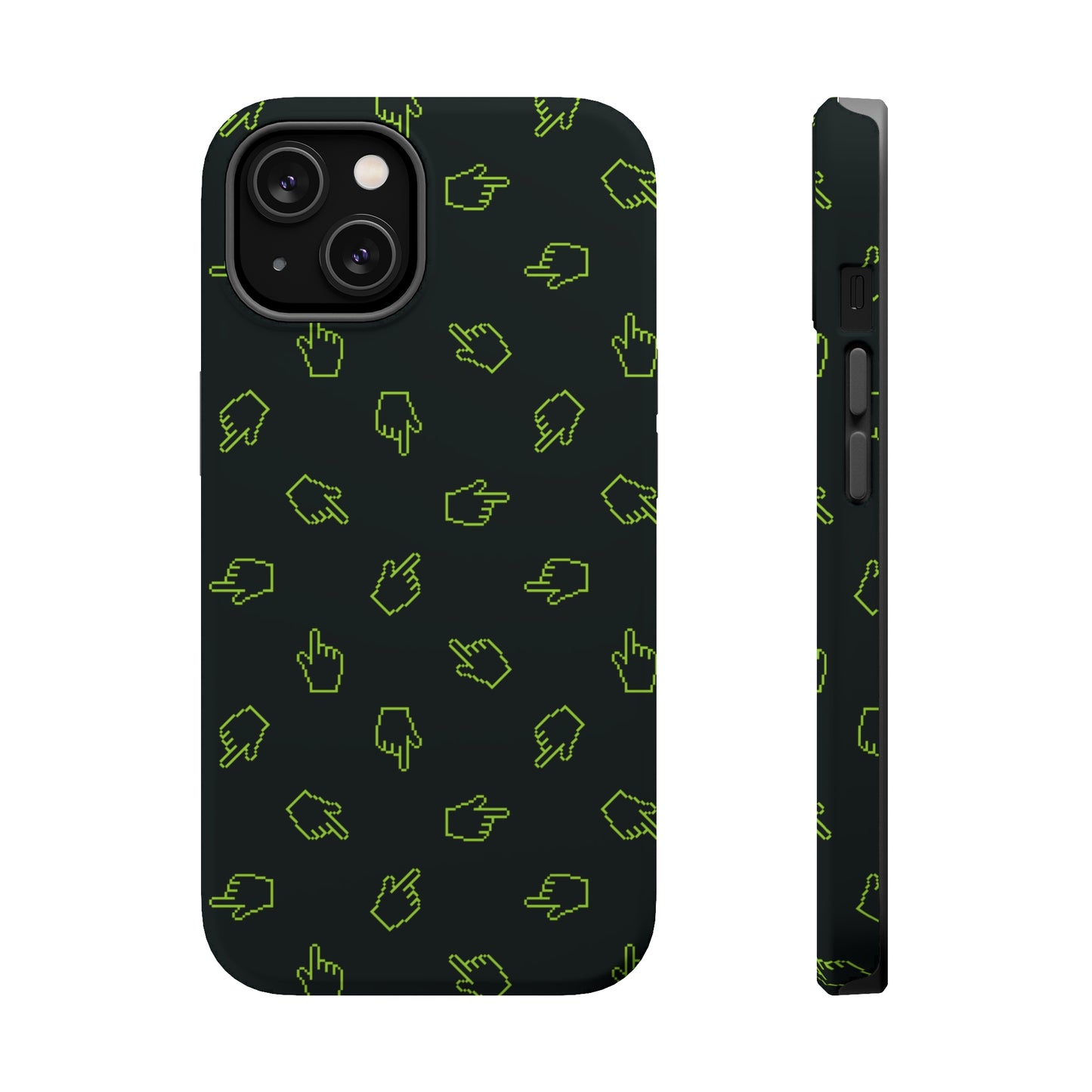 Pixelated Hand Cursor MagSafe Tough Case