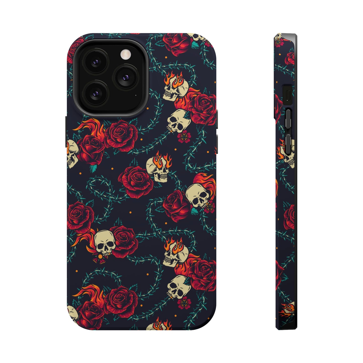 Skulls & Roses MagSafe Tough Case