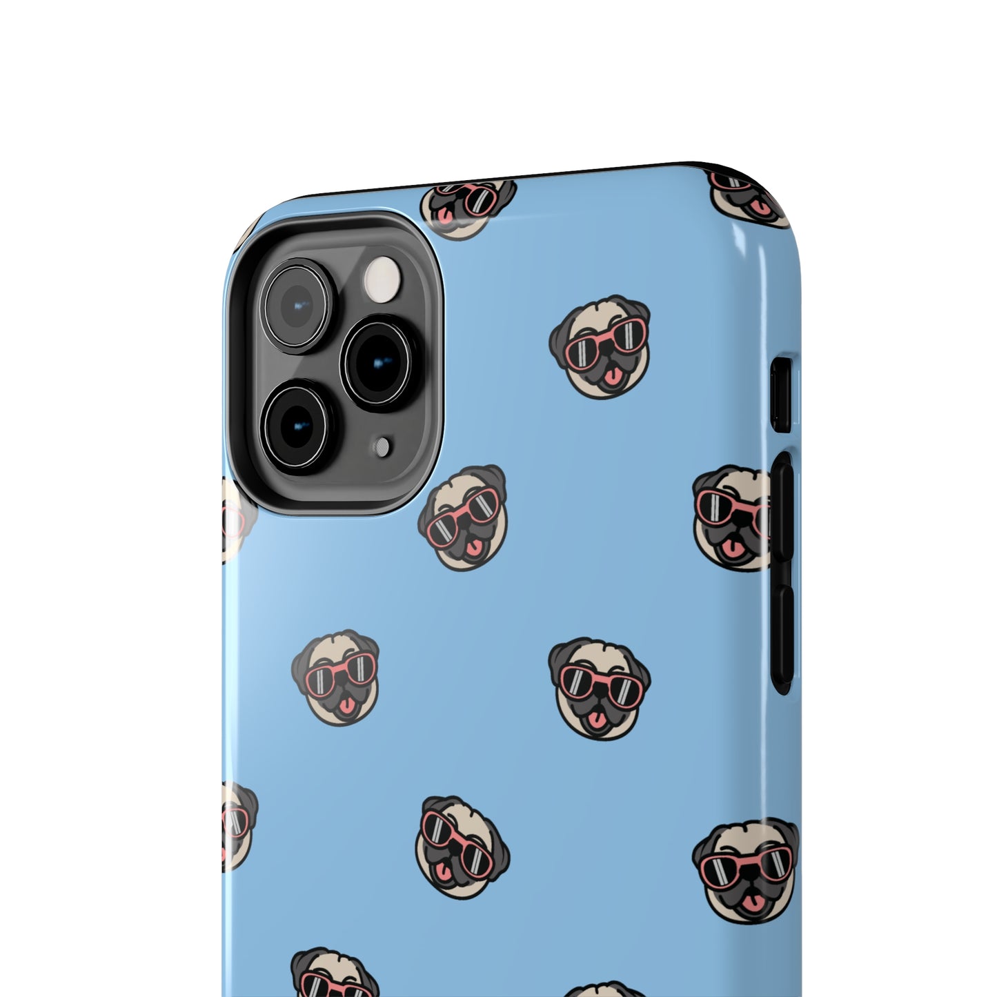 Pug Pattern Tough iPhone Case