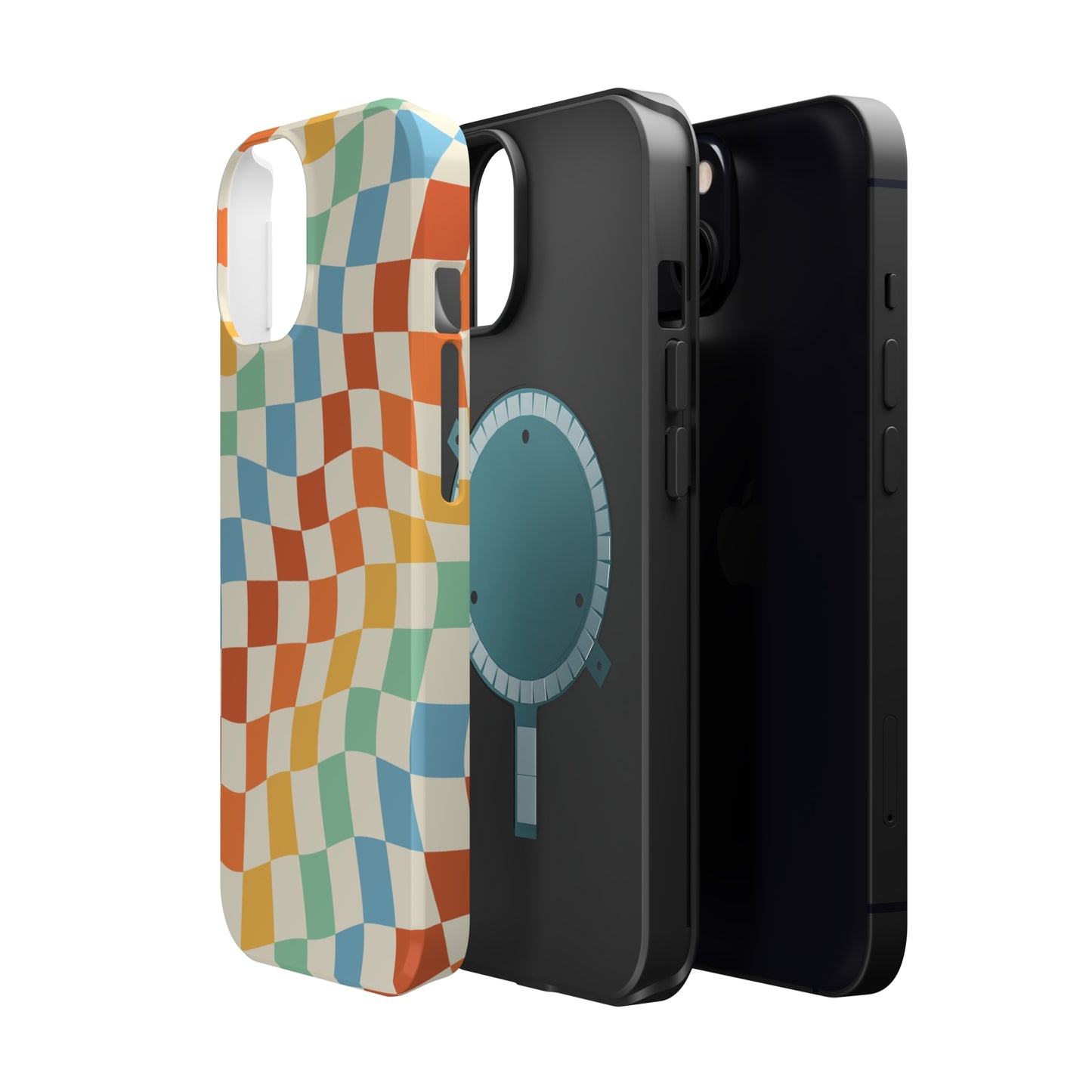Retro Crazy Checkers MagSafe Tough Case