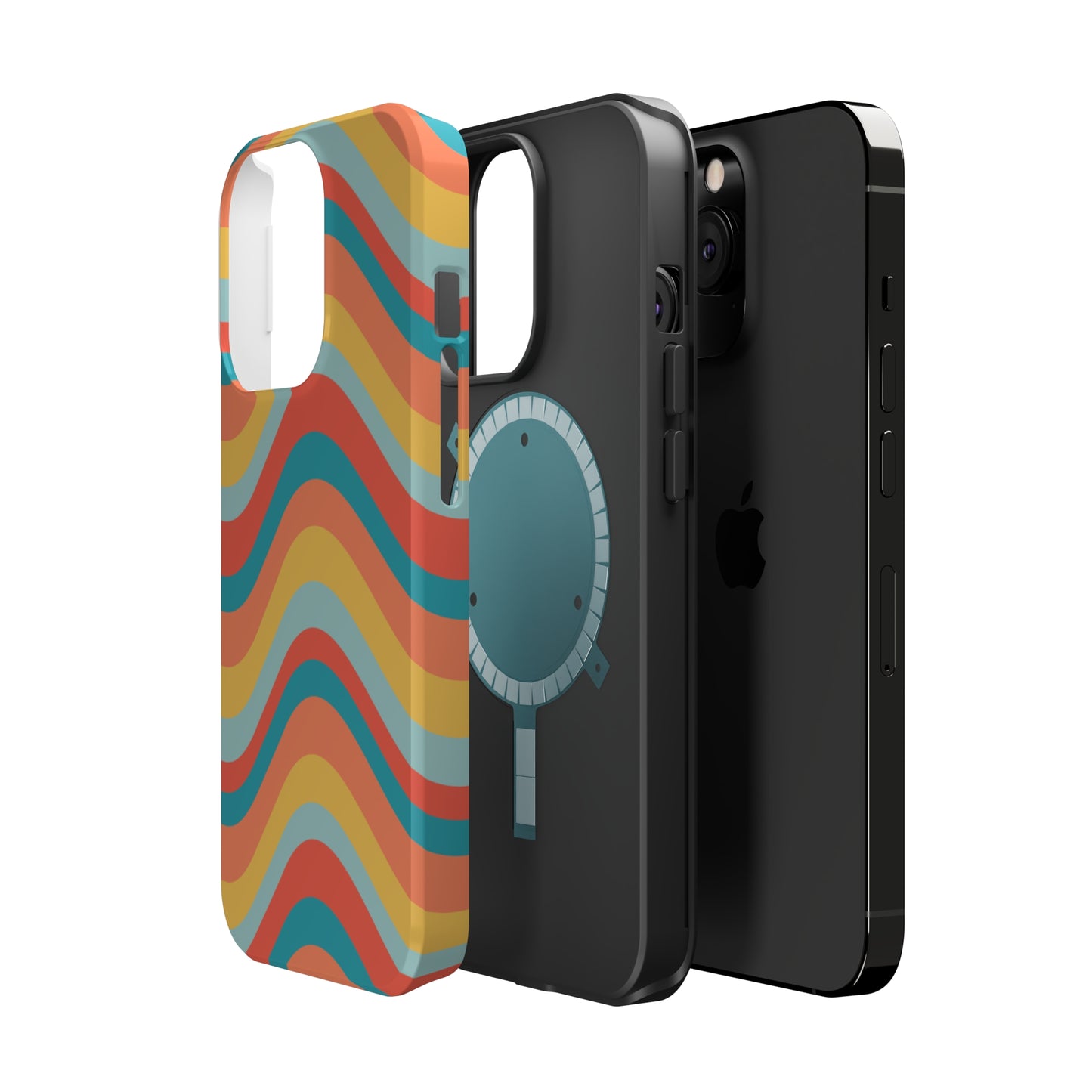 Wavy Pattern MagSafe Tough Case