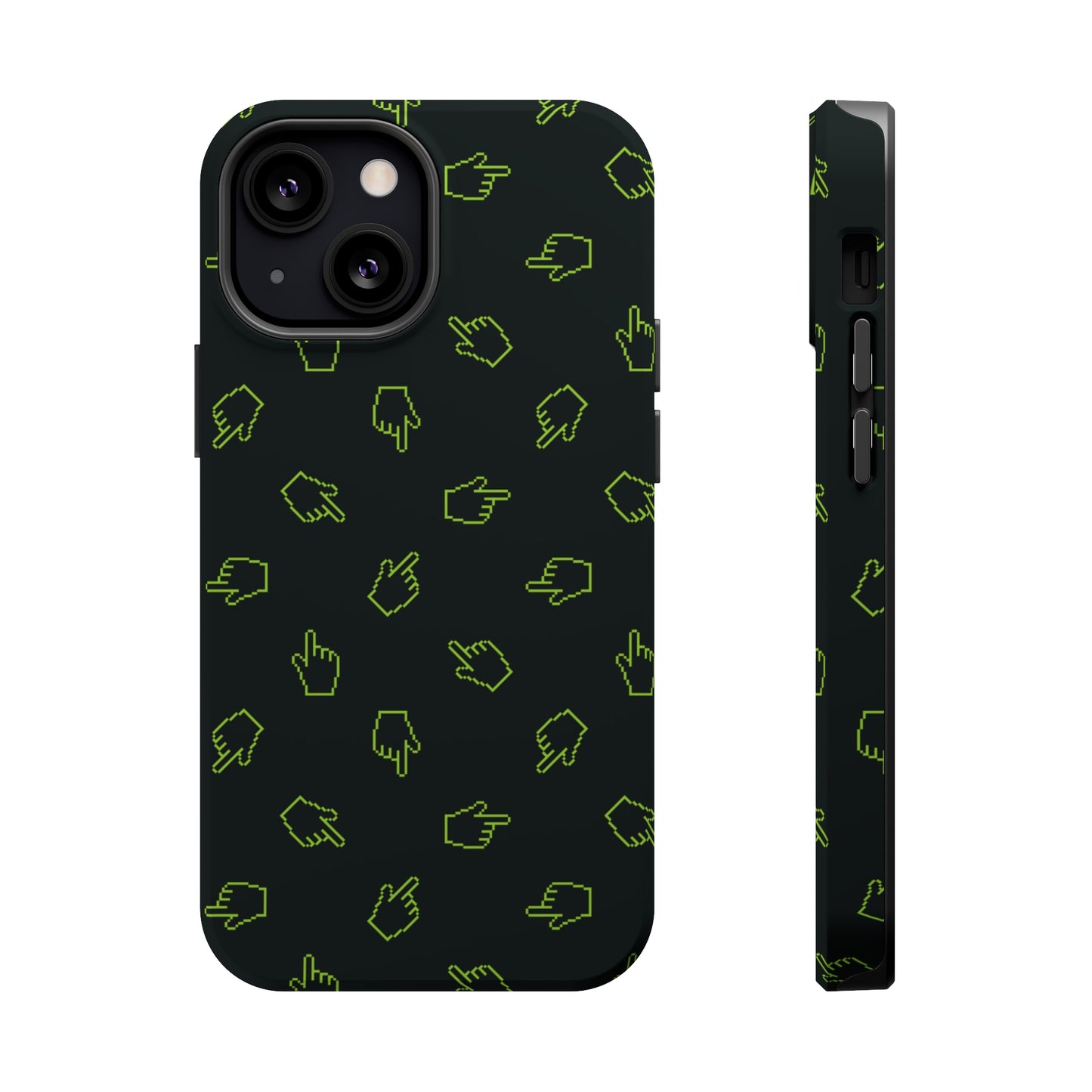 Pixelated Hand Cursor MagSafe Tough Case