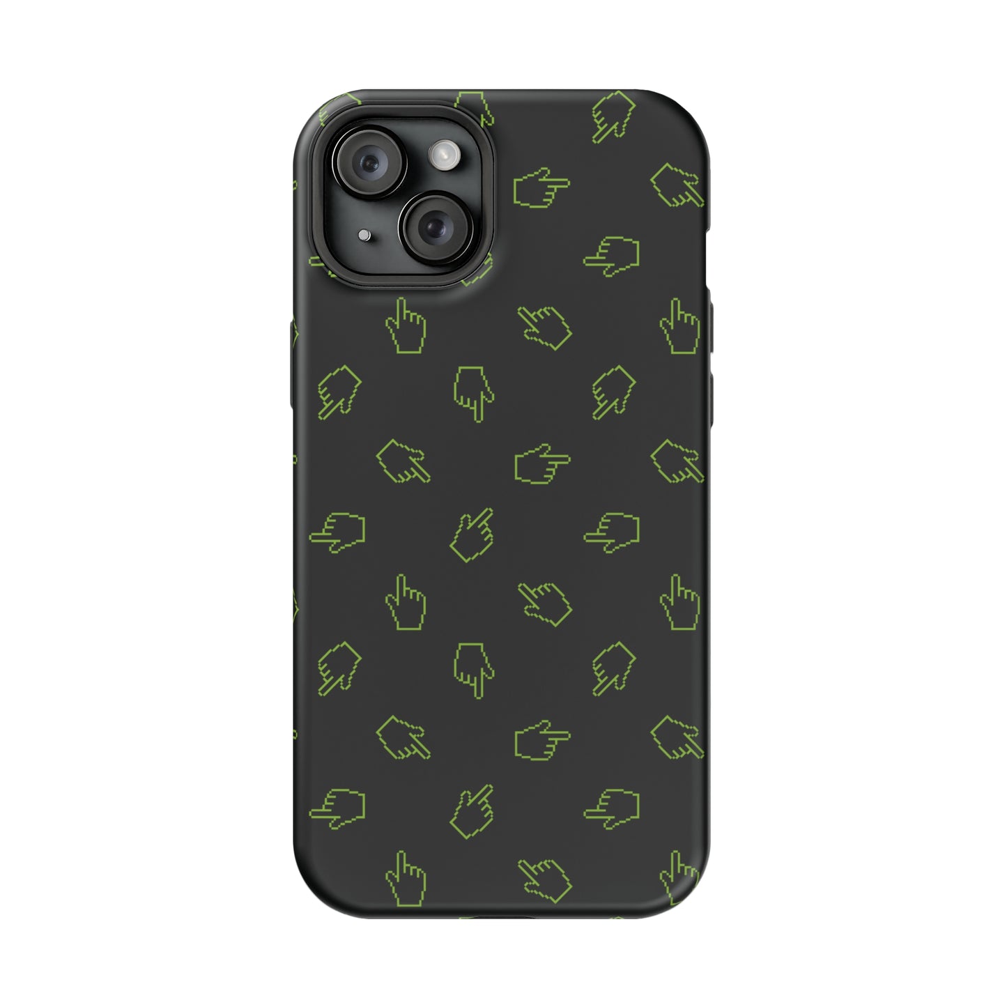 Pixelated Hand Cursor MagSafe Tough Case